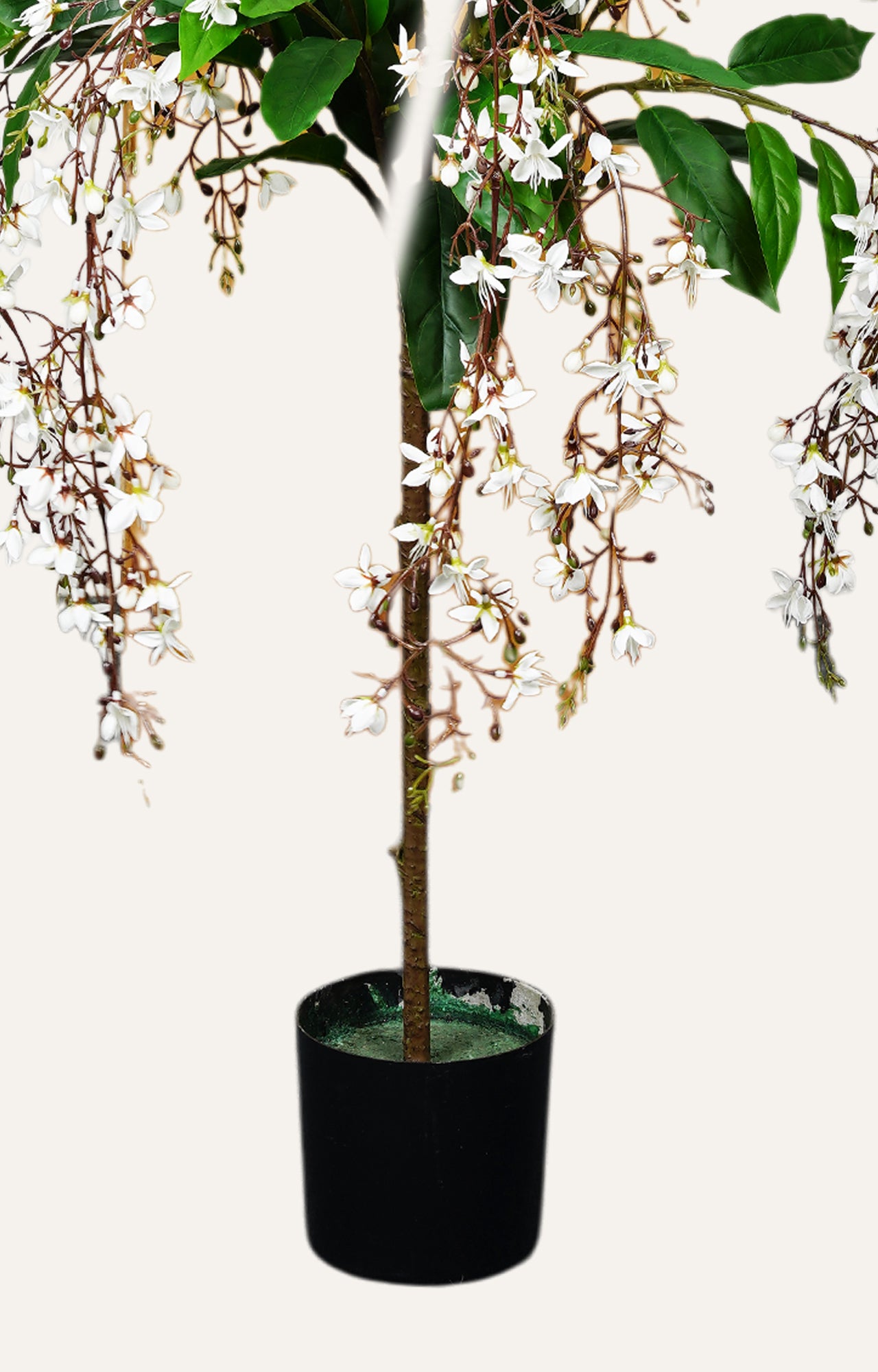 Artificial Jasmine Cascade Tree – 2.5 Feet