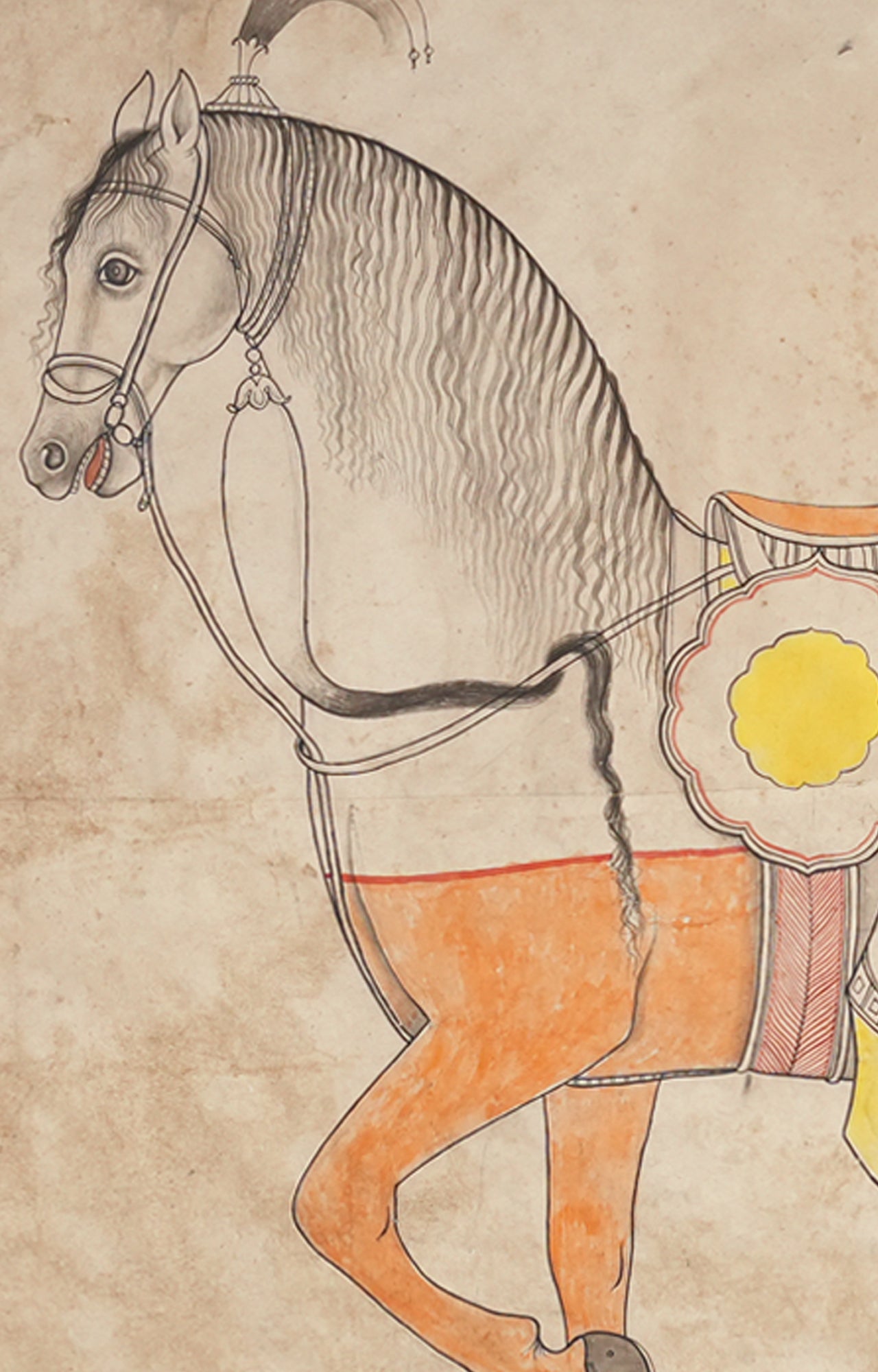 Indian Horse Painting