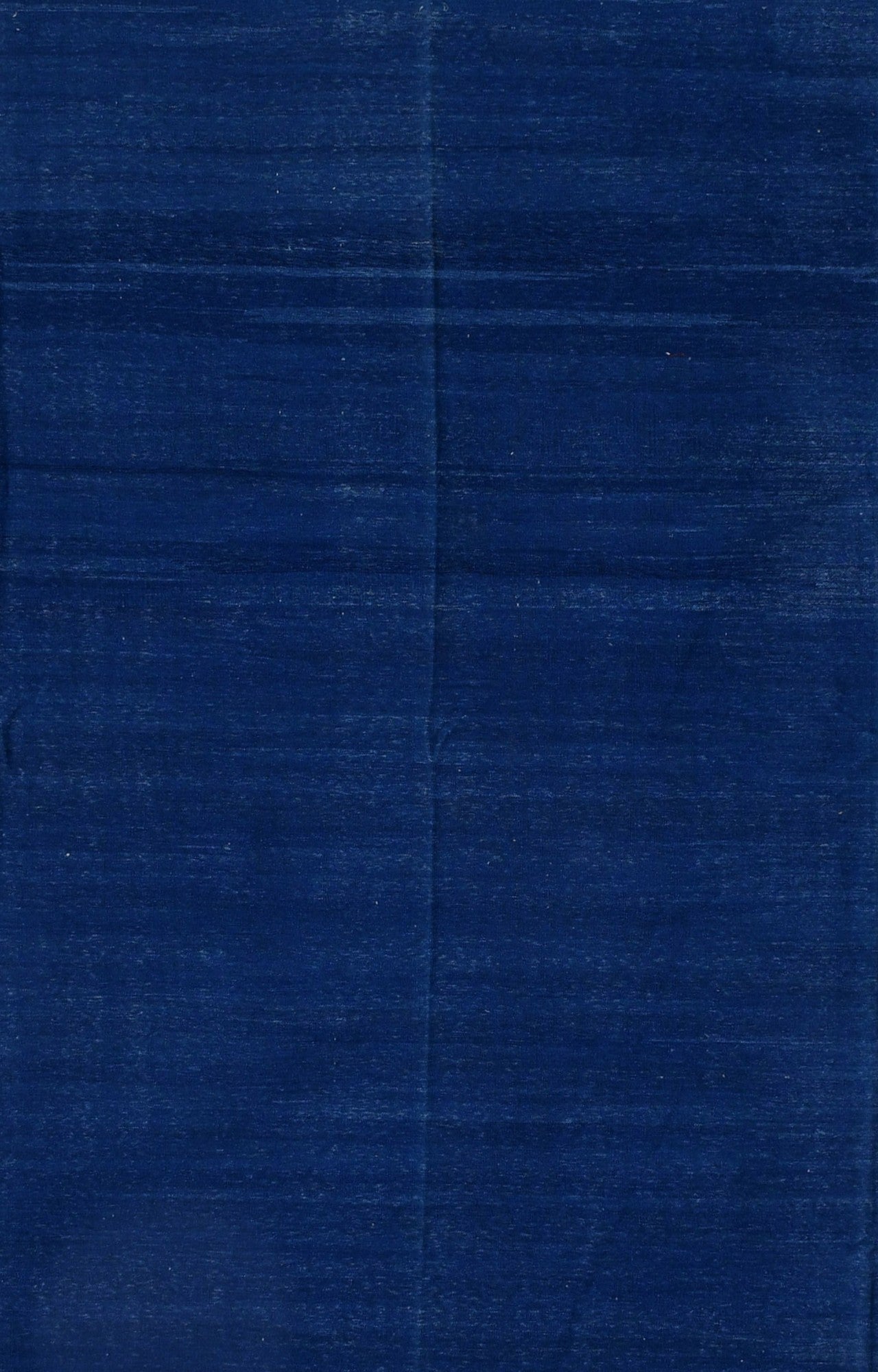 Handwoven  Blue Modern Woolen Rug