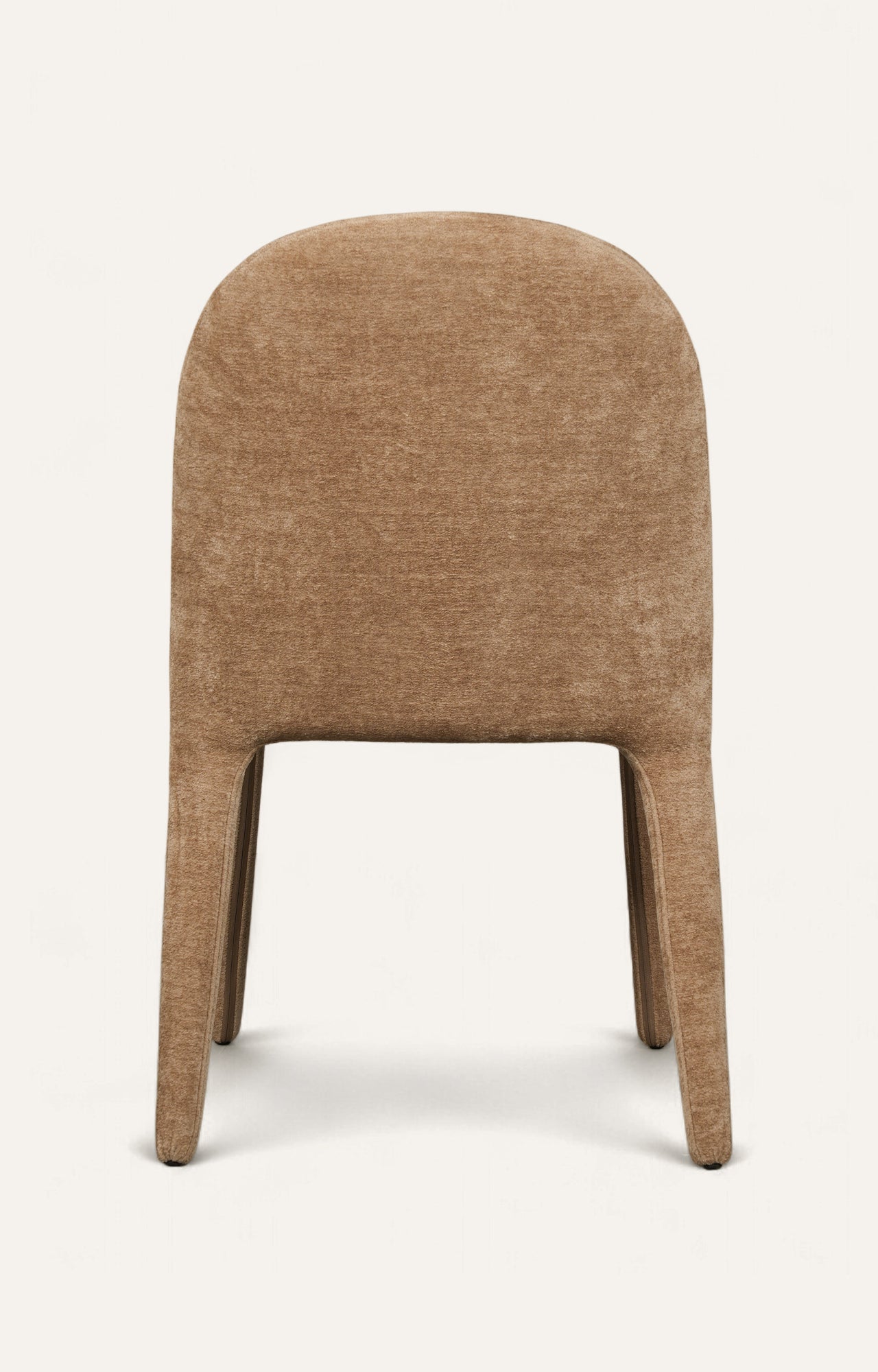 Upholstered Parsons Dining Chair in Camel