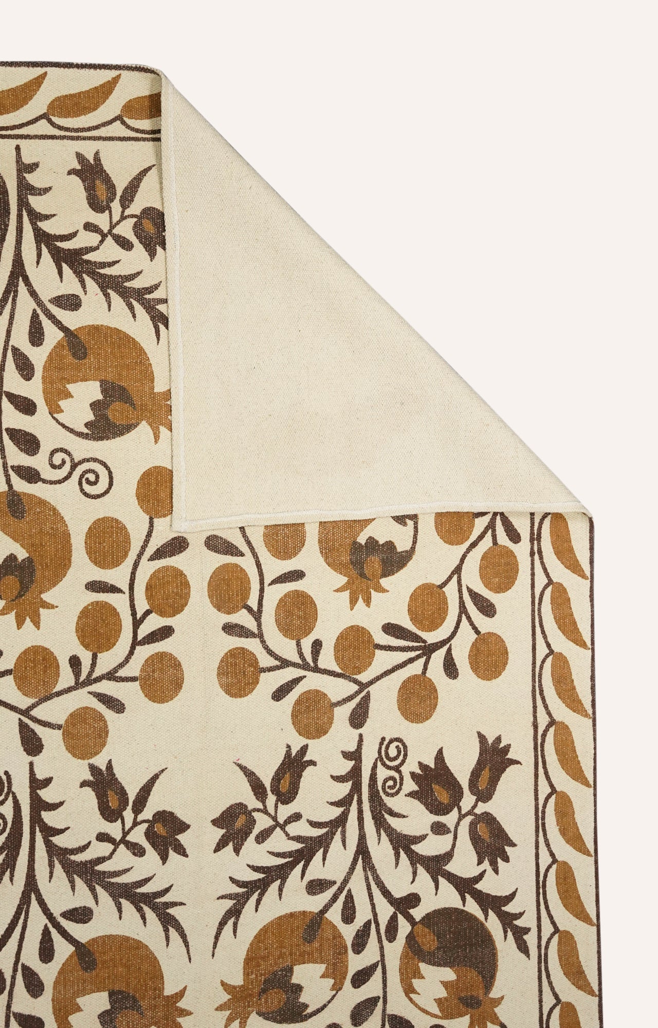 Handwoven Floral Traditional Rug