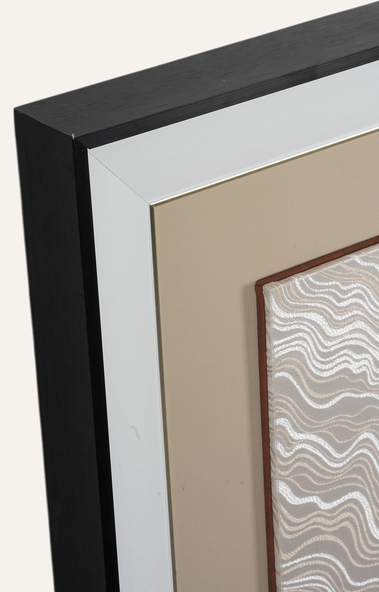 3D Relief Abstract Wall Art (Framed)