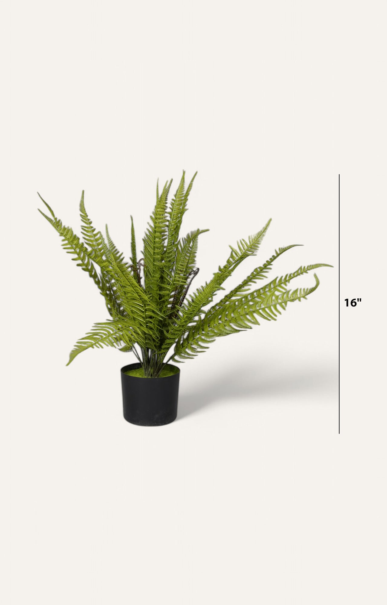 Artificial Fern Bush – 1.5 Feet