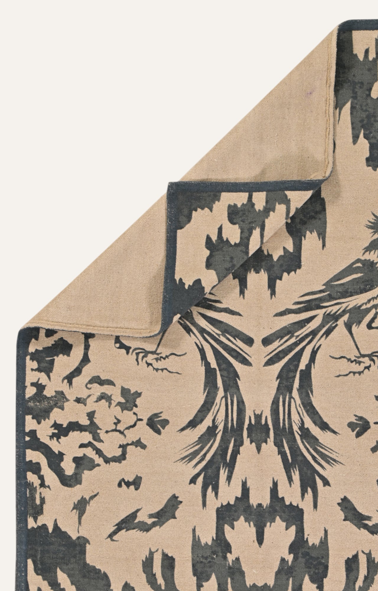 Phoenix Ikat Cotton Rug