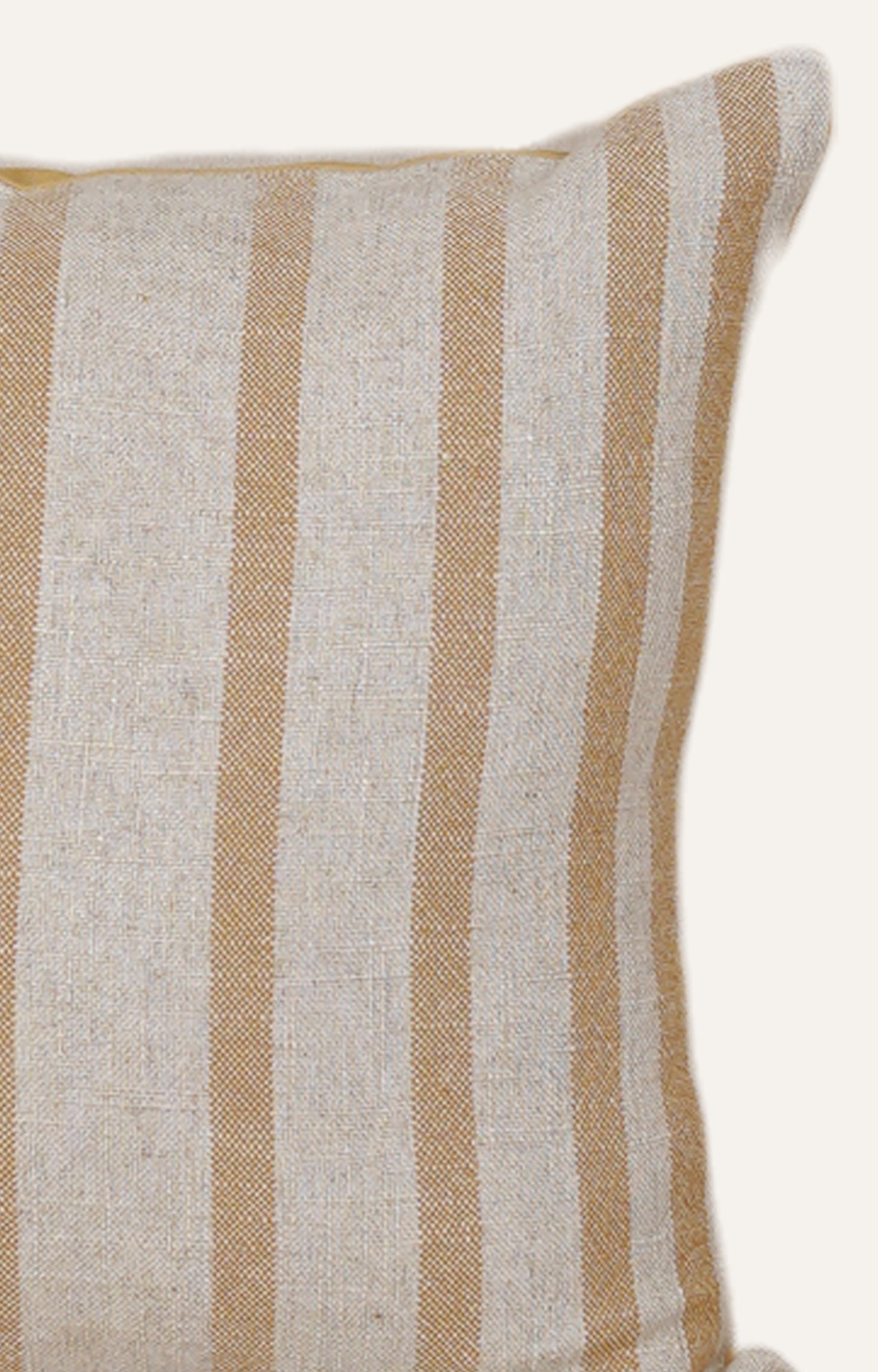 Sand Stripe Linen Cushion Cover