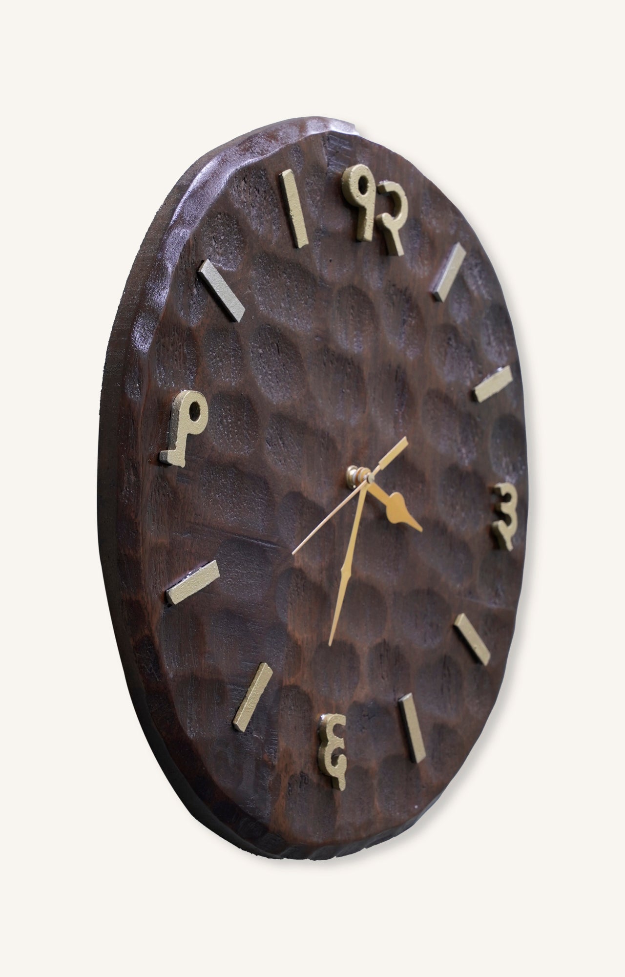 Regal Brown Wooden Wall Clock