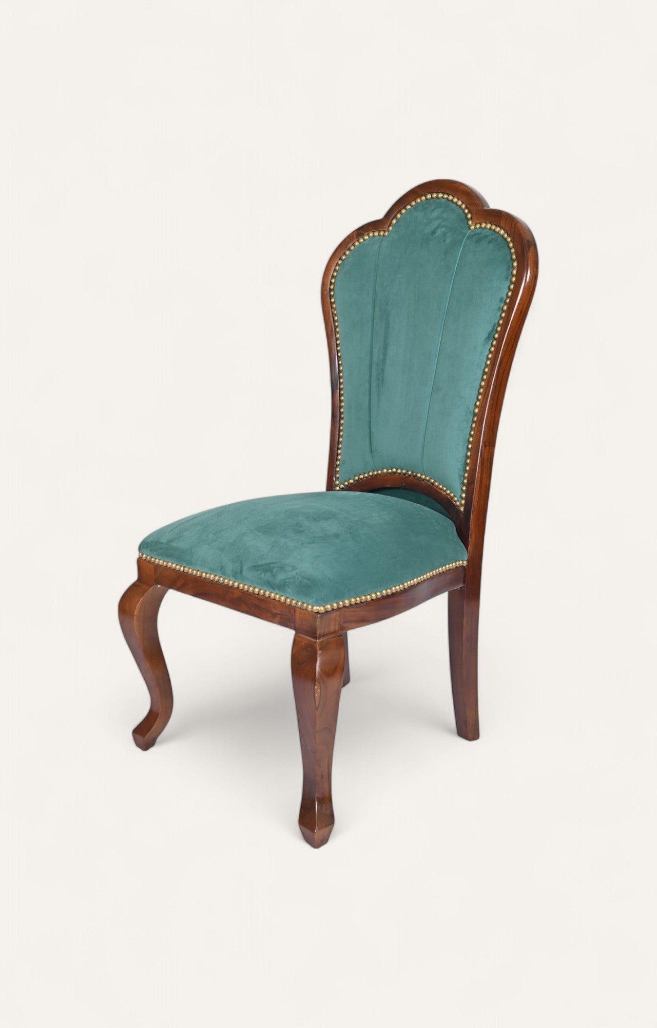 Velvet Upholstered Chair