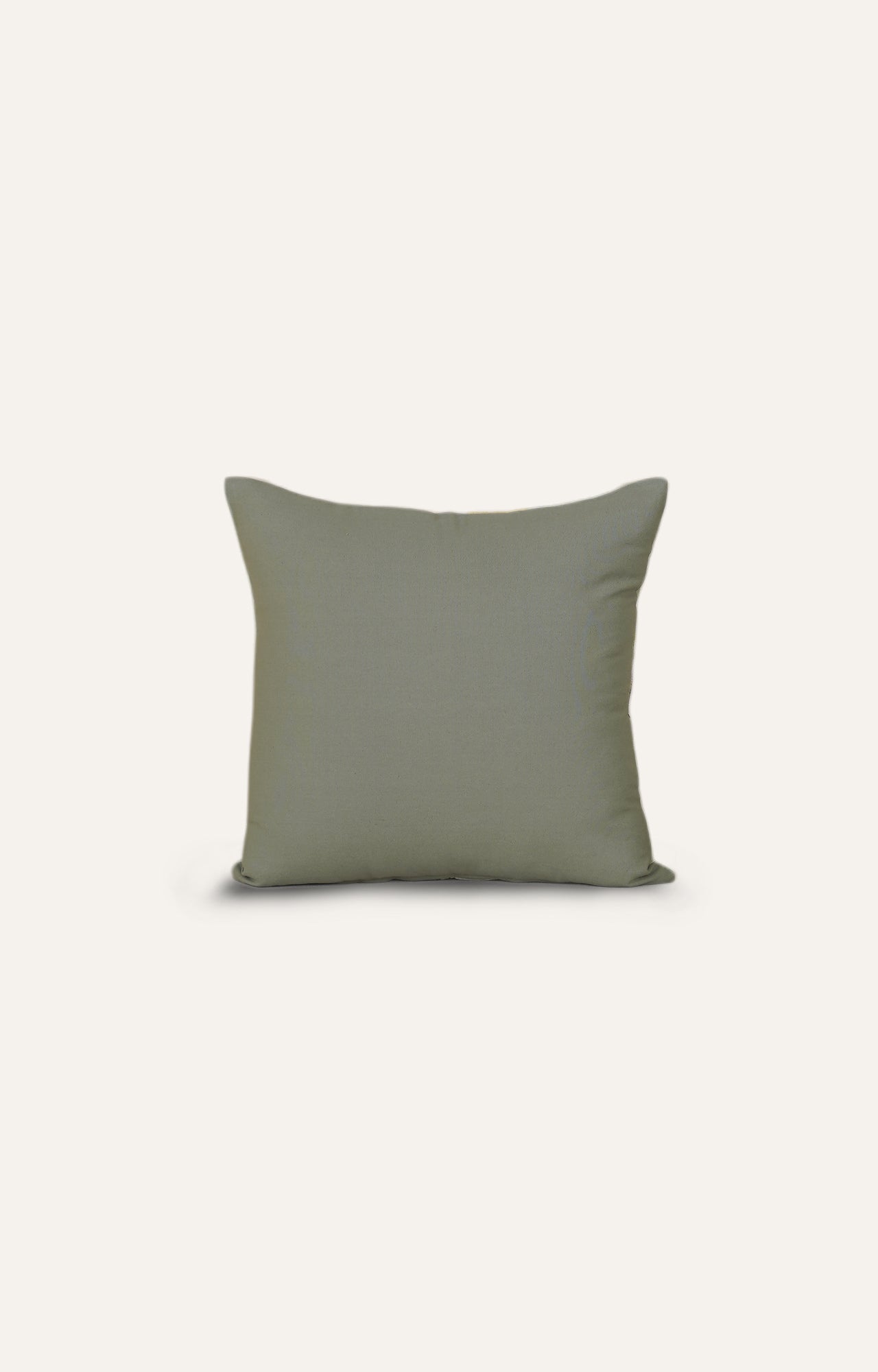 Cockatoo Embroidered Cotton Cushion Cover