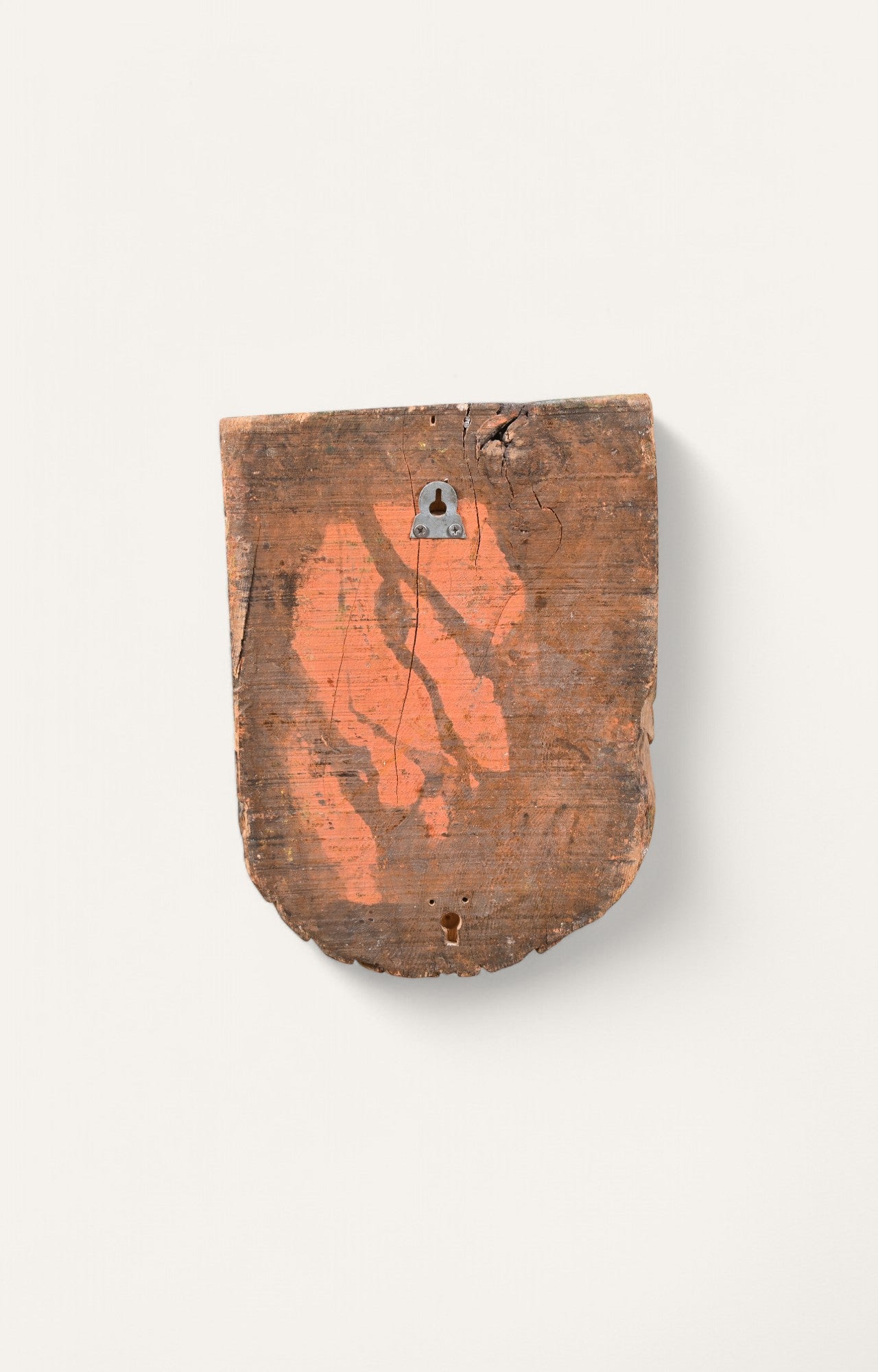 Hand-Carved Wooden Lion Mask