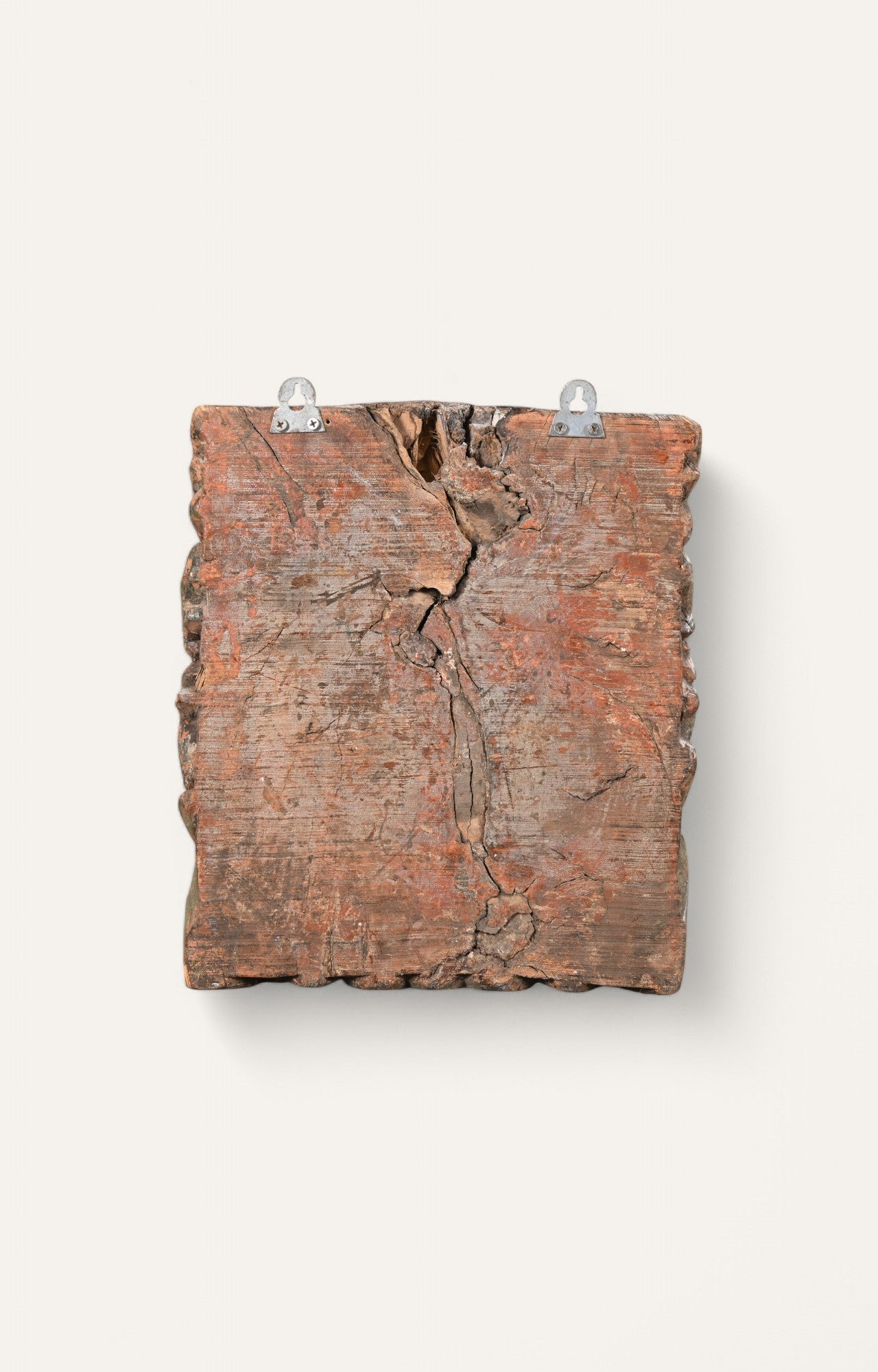 Indian Tribal Man Wooden Hand-Carved Wall Mask