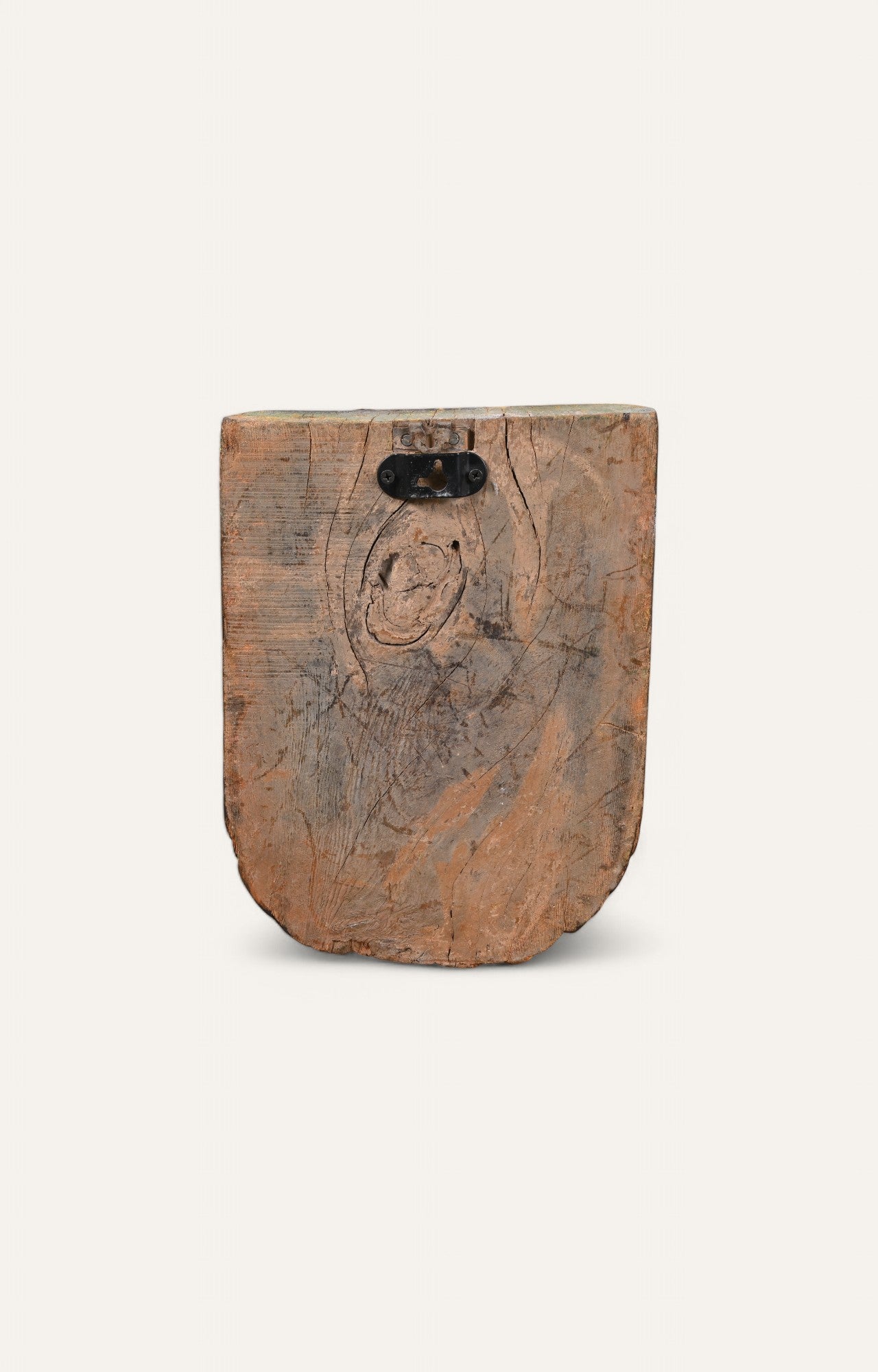 Mythical Tiger Hand-Carved Wooden Wall Mask