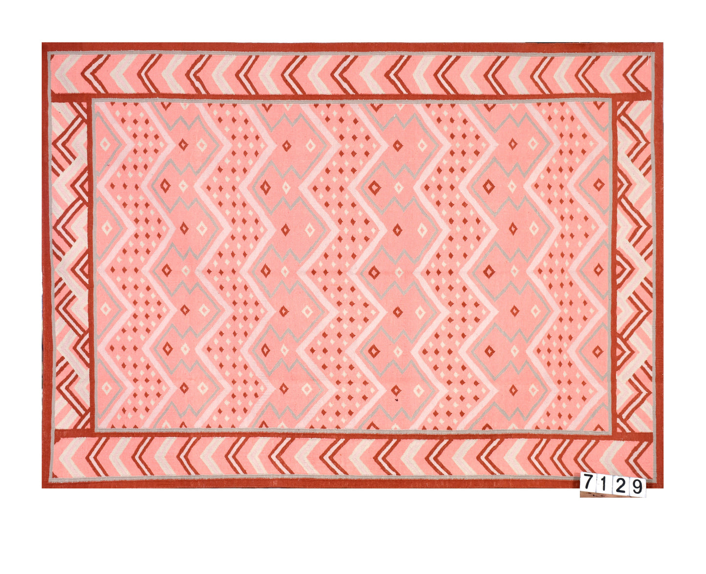 The Prime Zigzag Woolen Rug