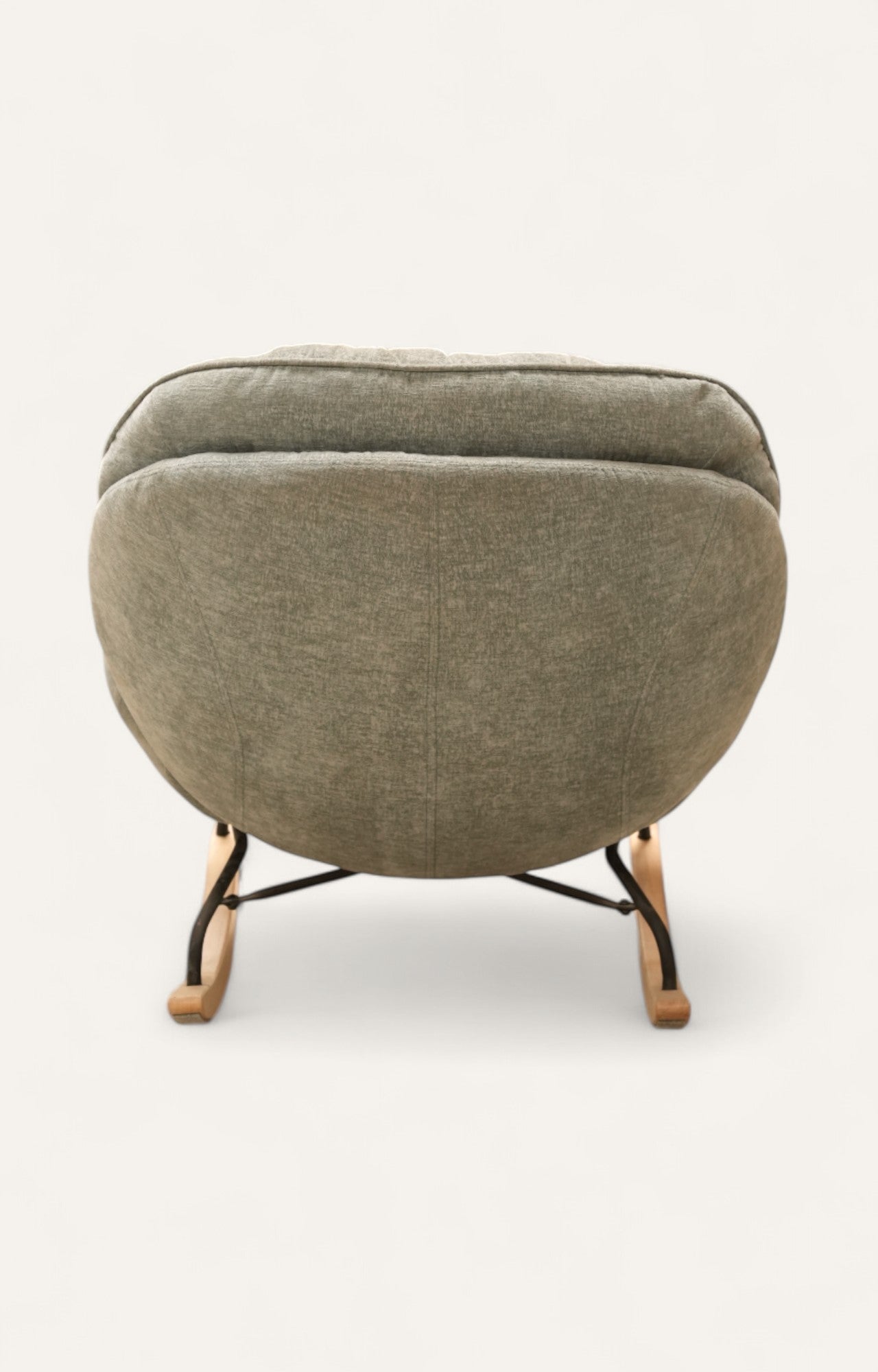 Modern Upholstered Rocking Chair