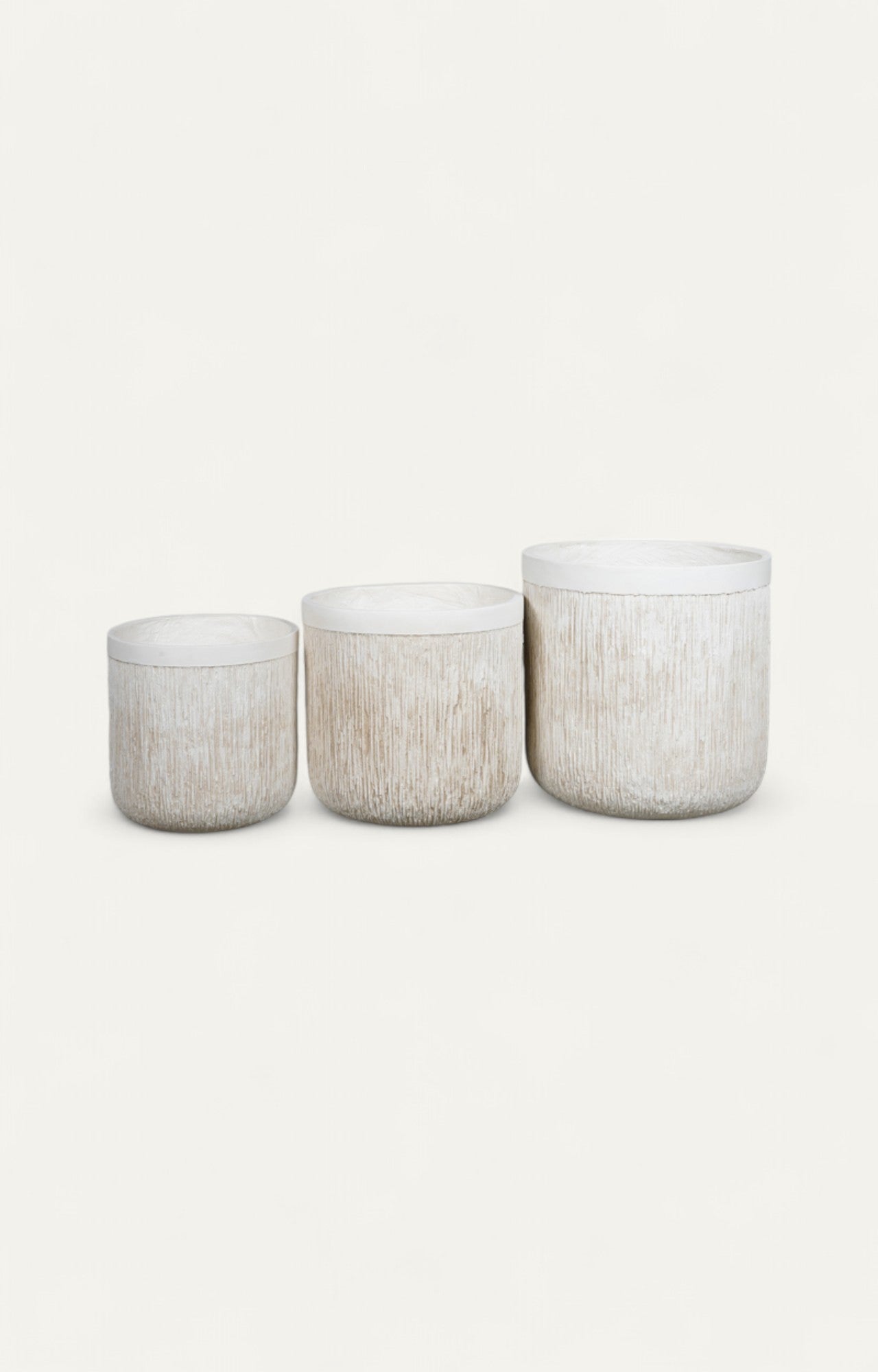 Resin Planter Set of 3