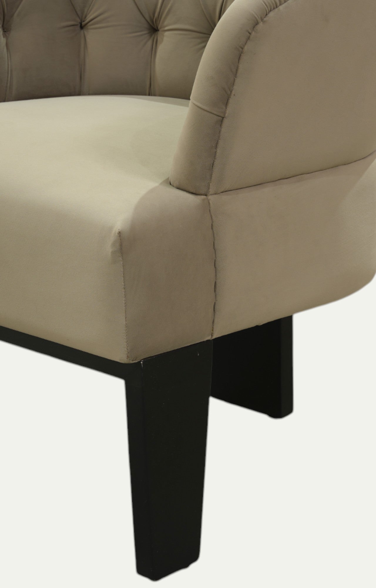 Tufted Velvet Armchair