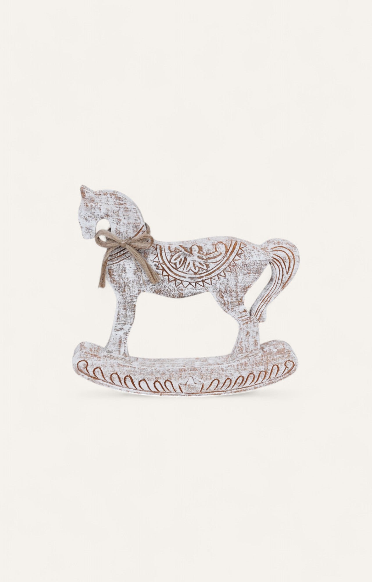 Snowy Steed Christmas Horse