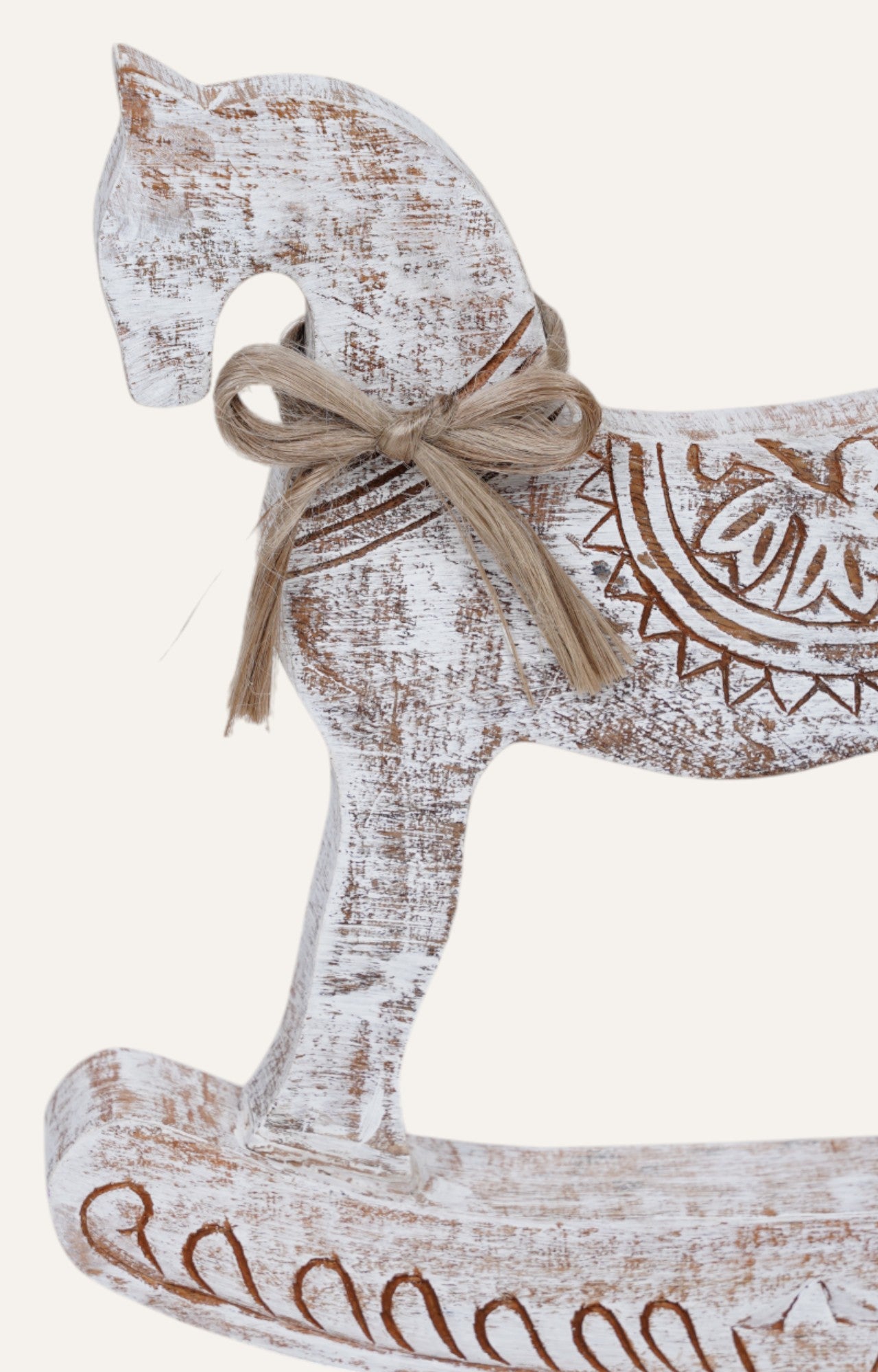 Snowy Steed Christmas Horse