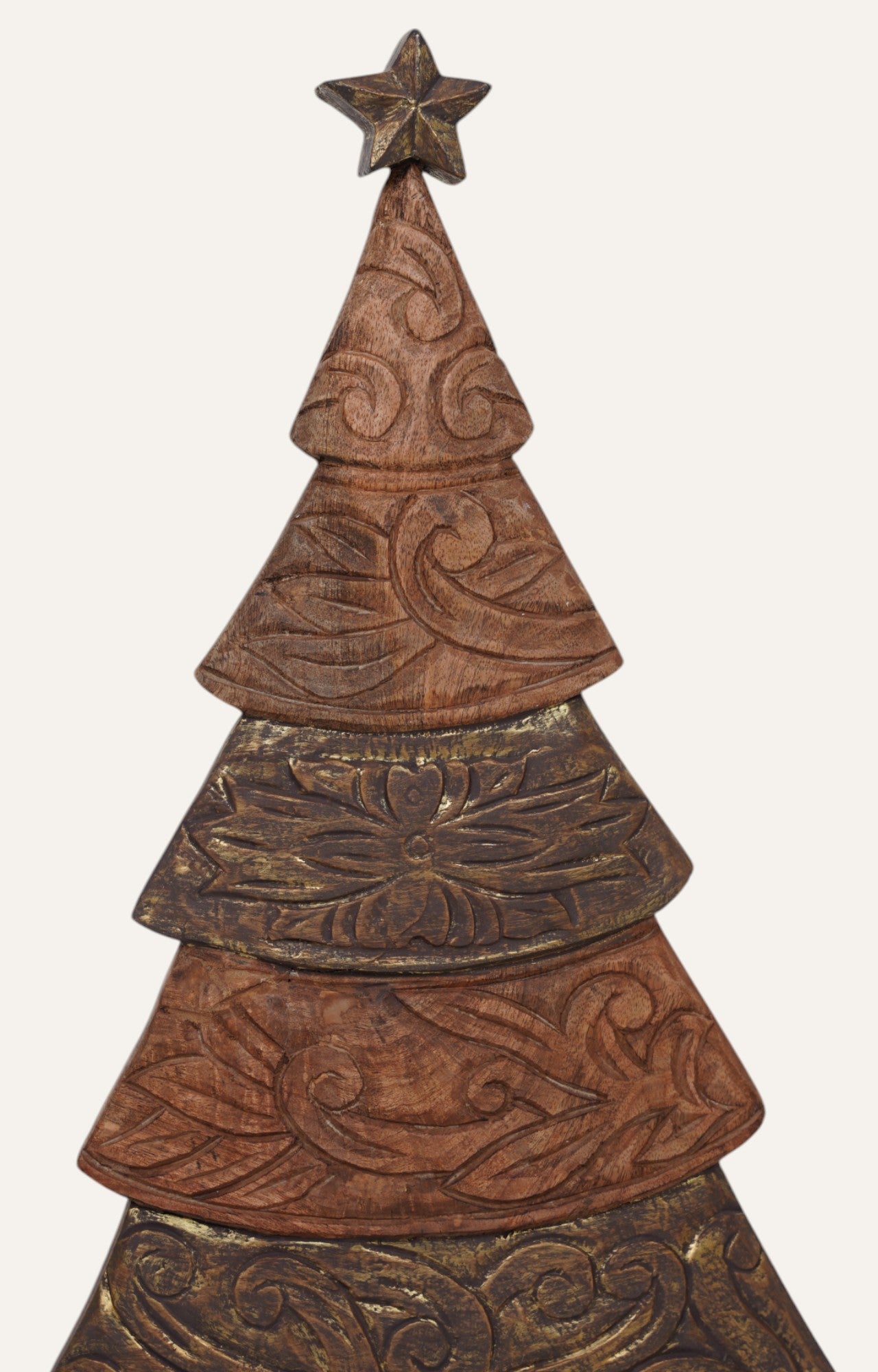 Dendron Ellegant - Christmas Tree with Star Set of 2