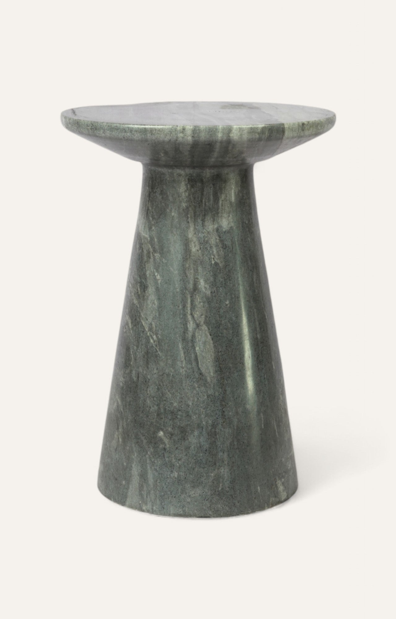 Hamilton Black Marble Round Side Table