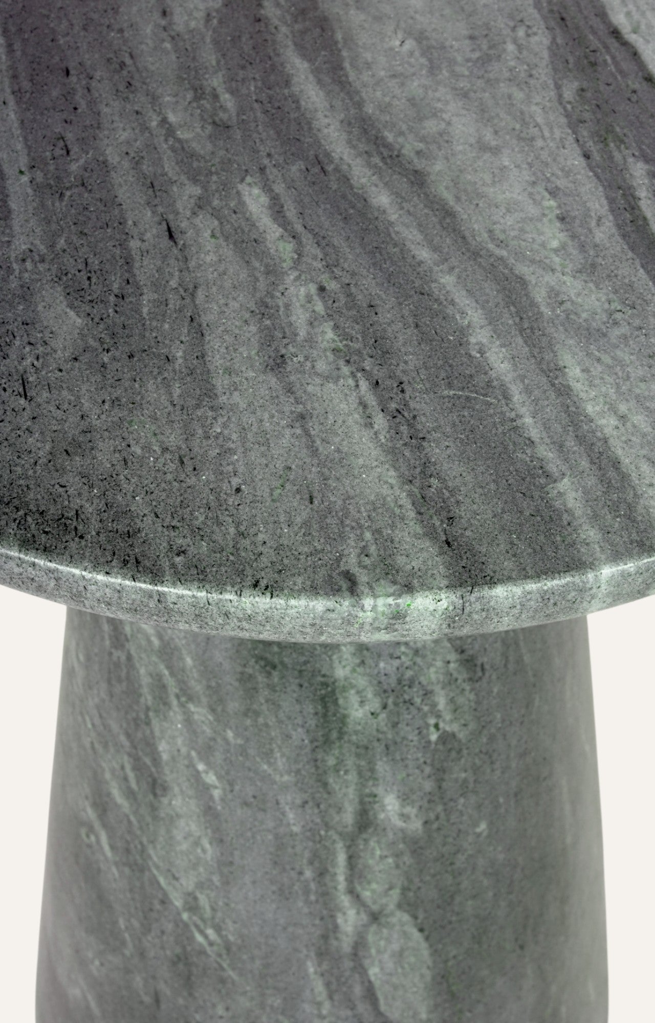 Hamilton Black Marble Round Side Table