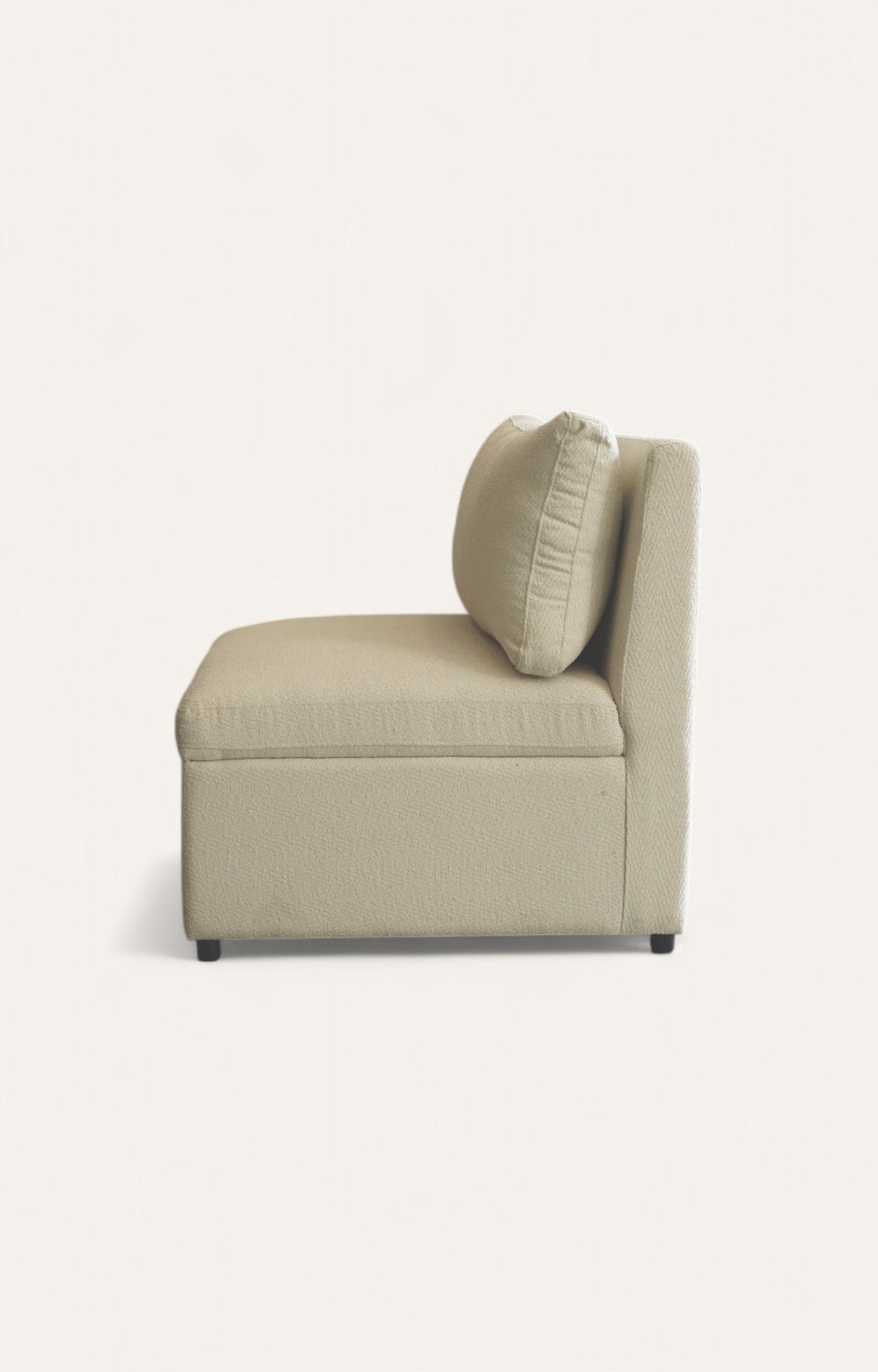 White 6 piece U-Shaped Sectional Sofa