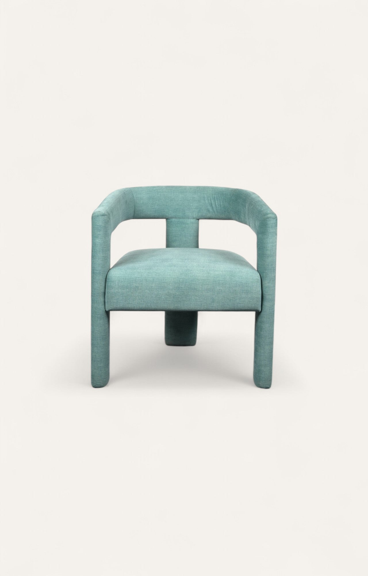 Velvet Upholstered Arm Chair