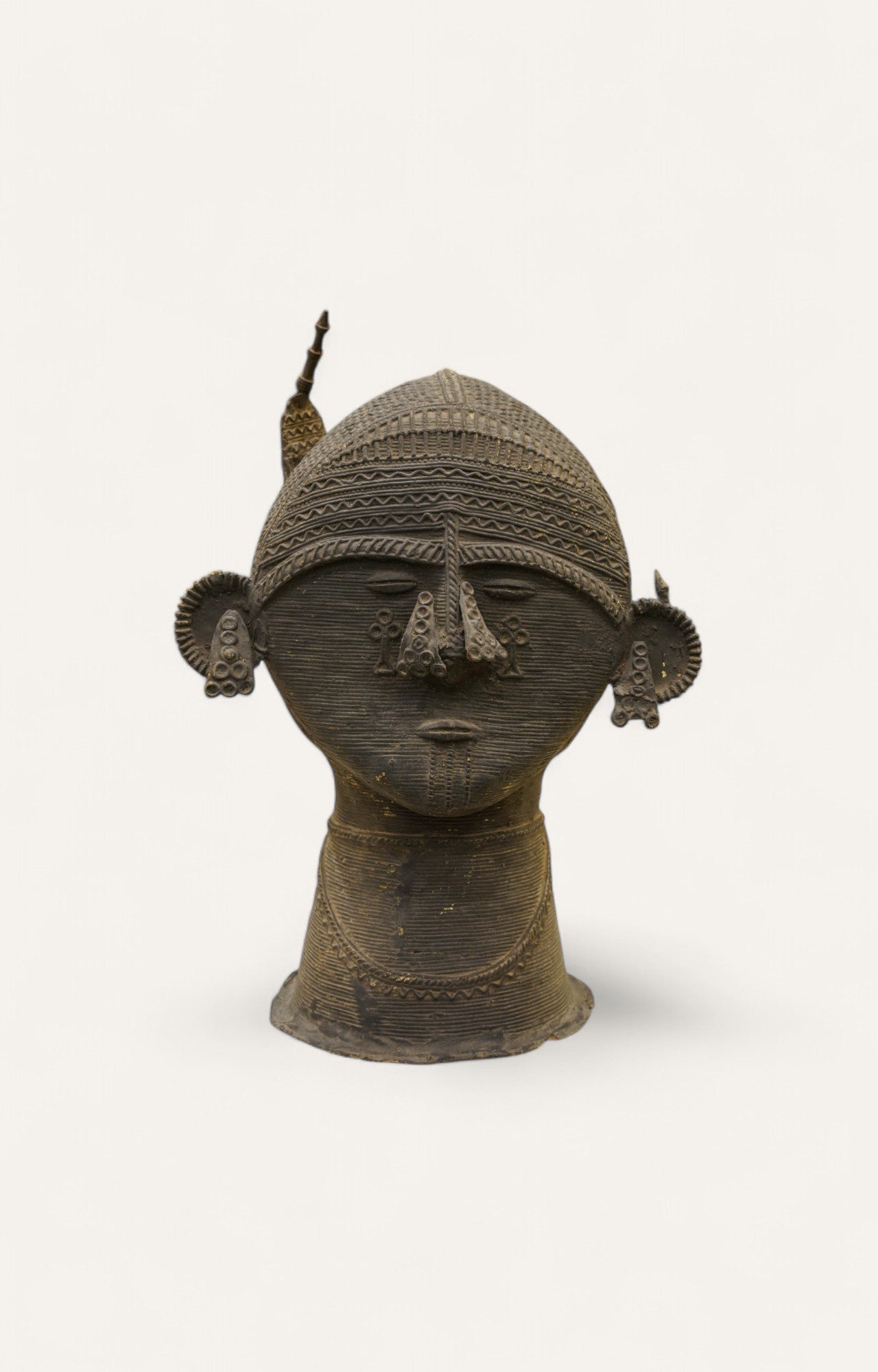 Mystic Woman Dhokra Handscrafted Brass Vintage Figurine Home Décor