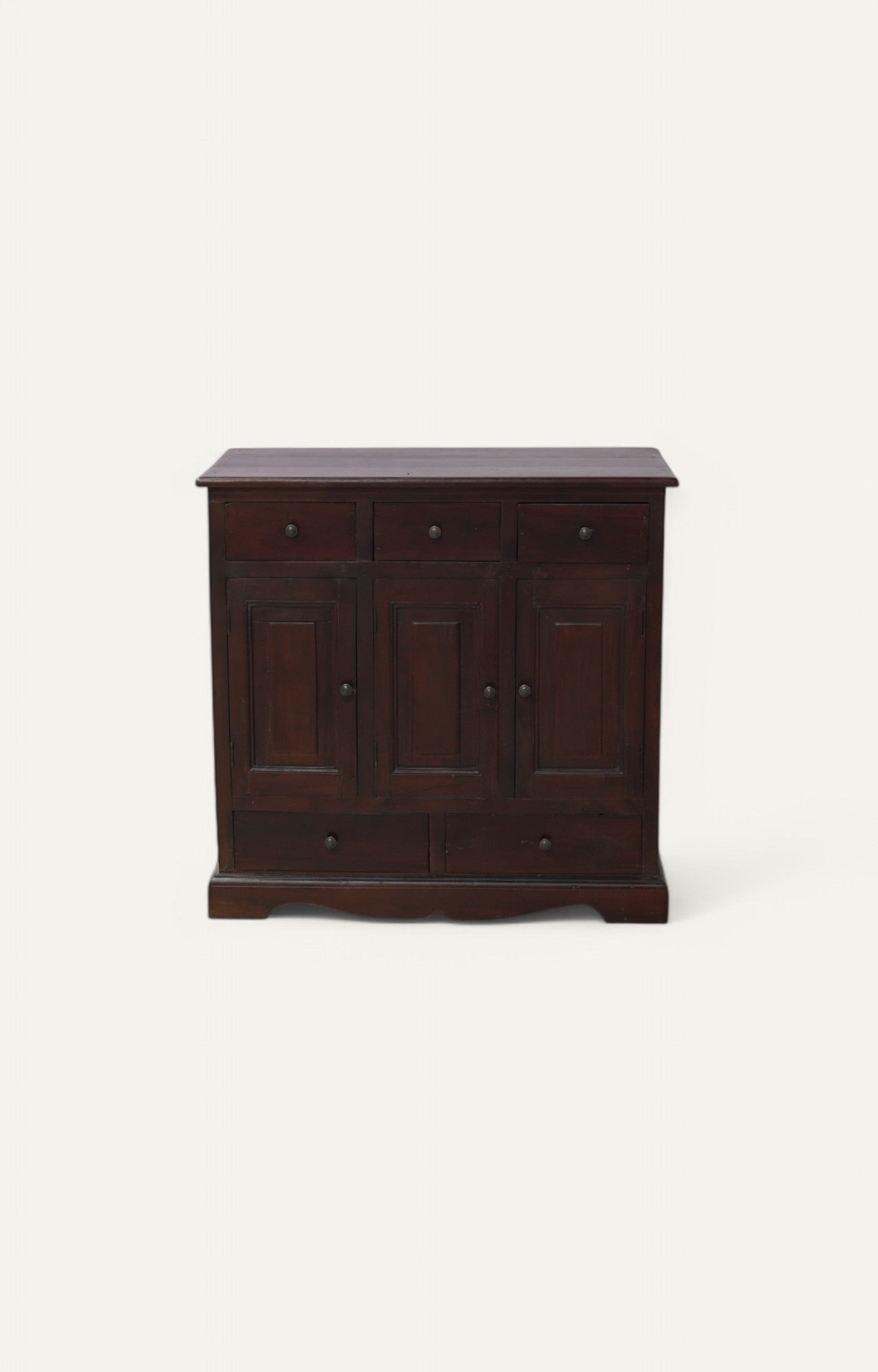 Hermes Minimalistic 3 Door Storage Cabinet