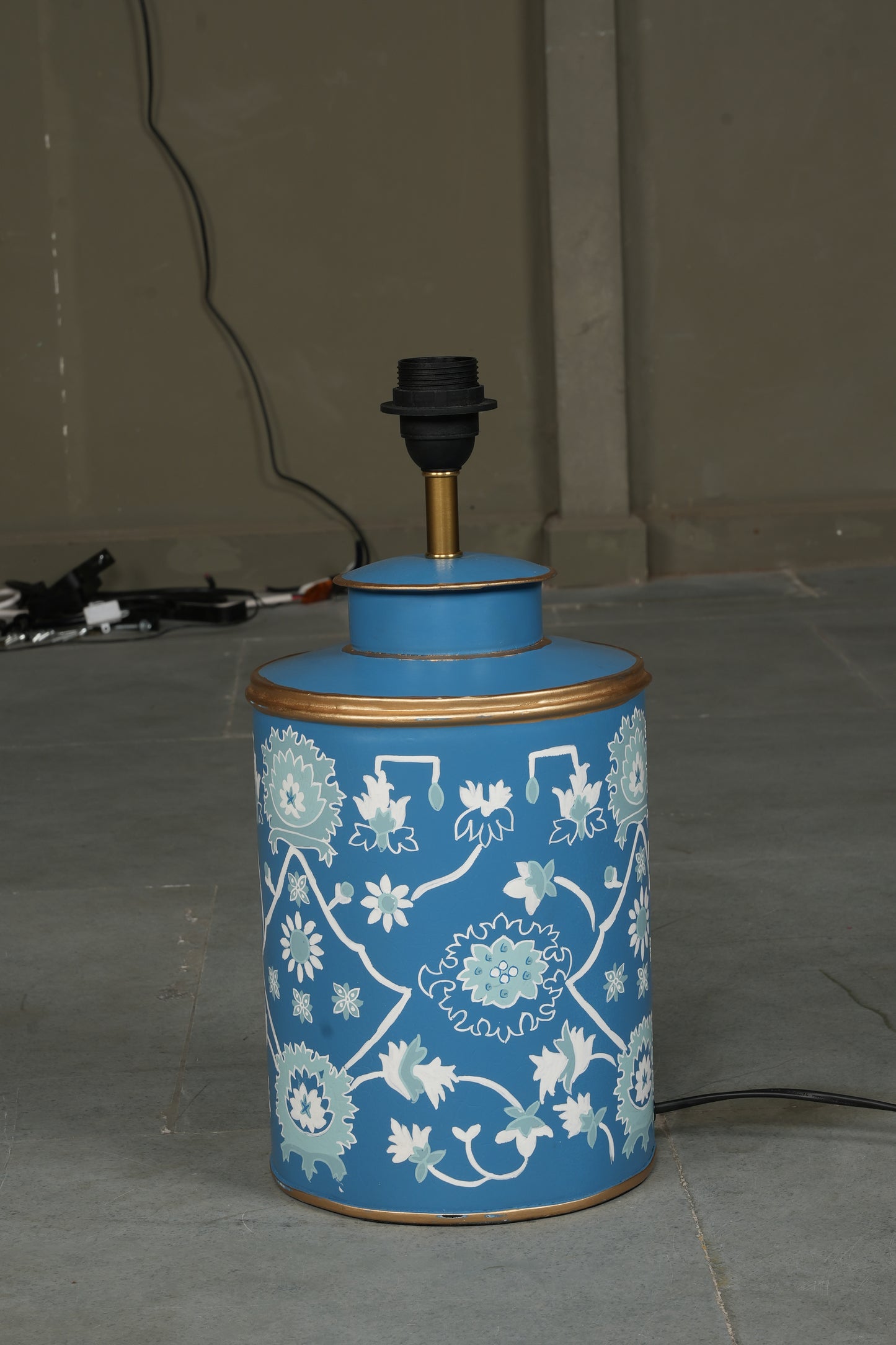 Suzani Blue Lamp