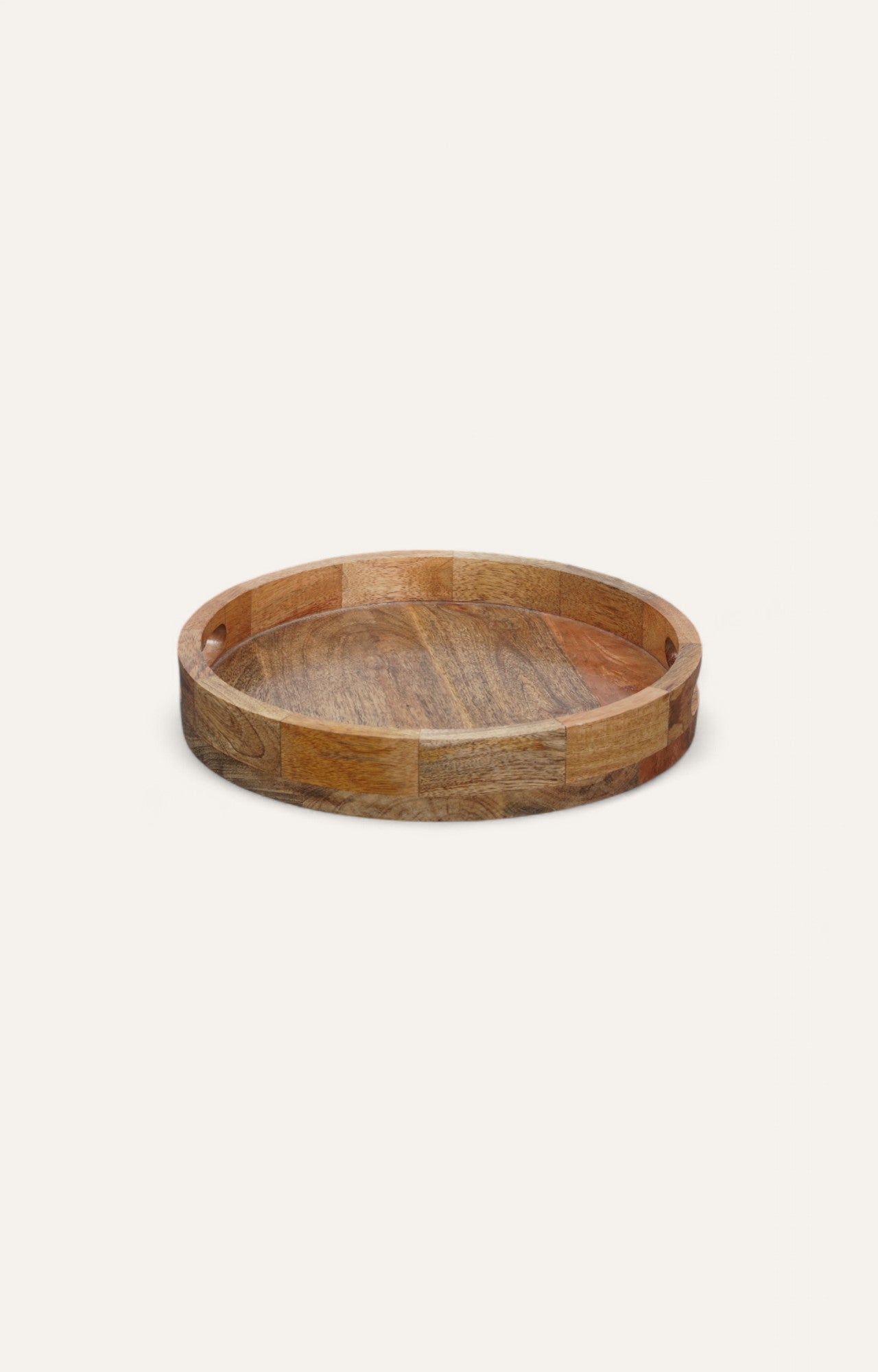 Contour Edge Mango Wood Tray