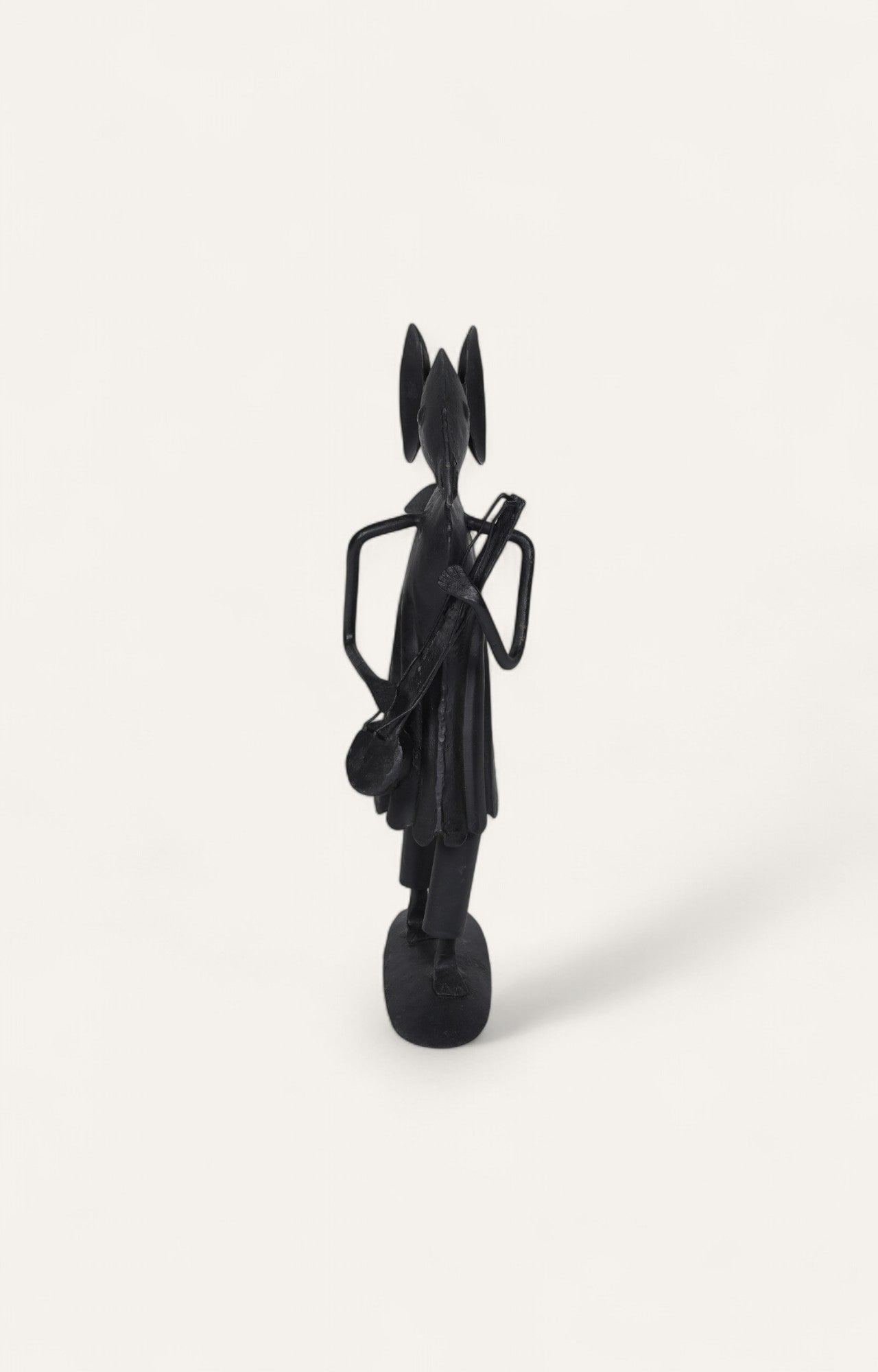 Dapper Mouse: Metal Figurine with Satchel