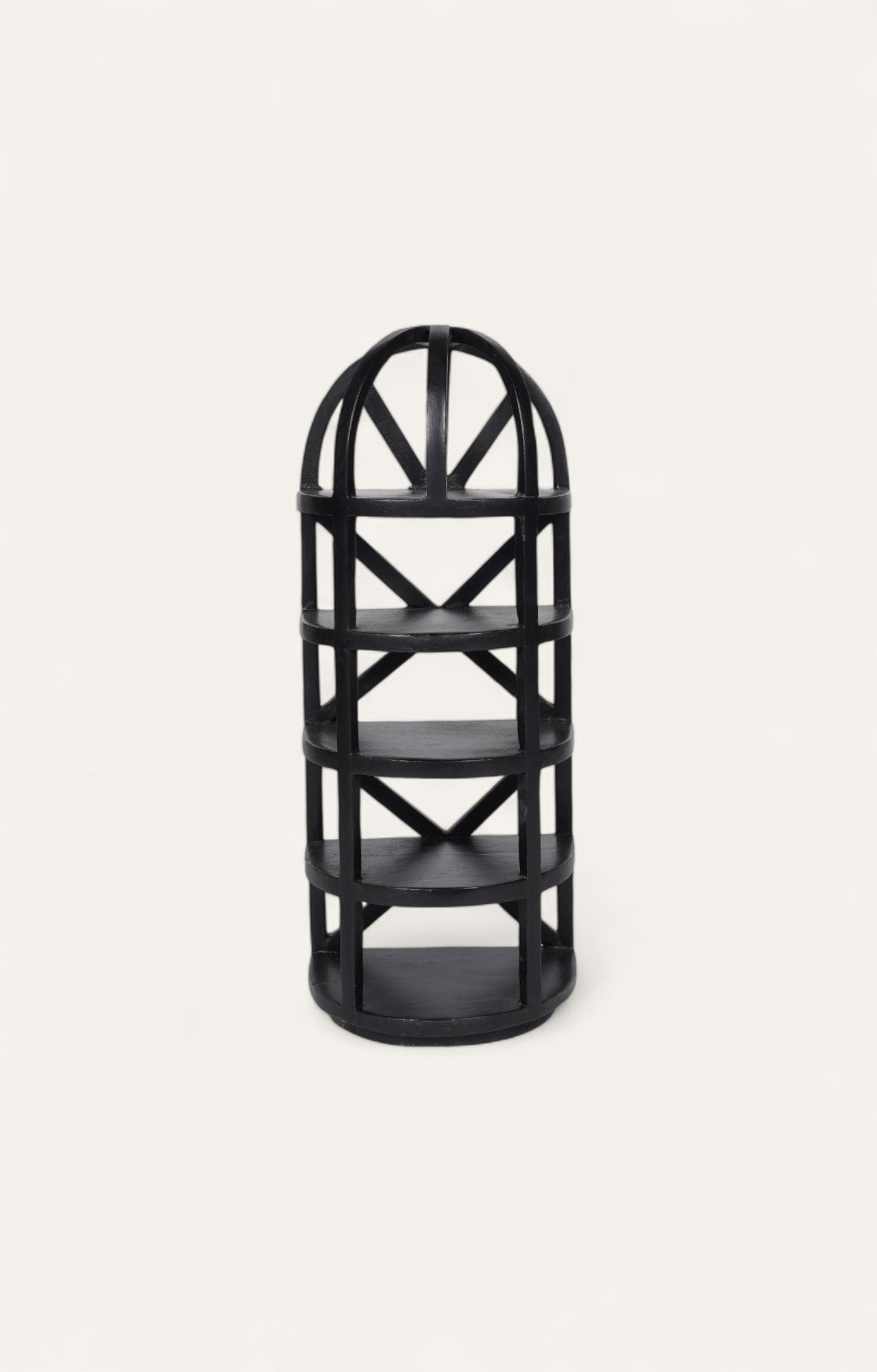Arched Mini Book Tower in Black