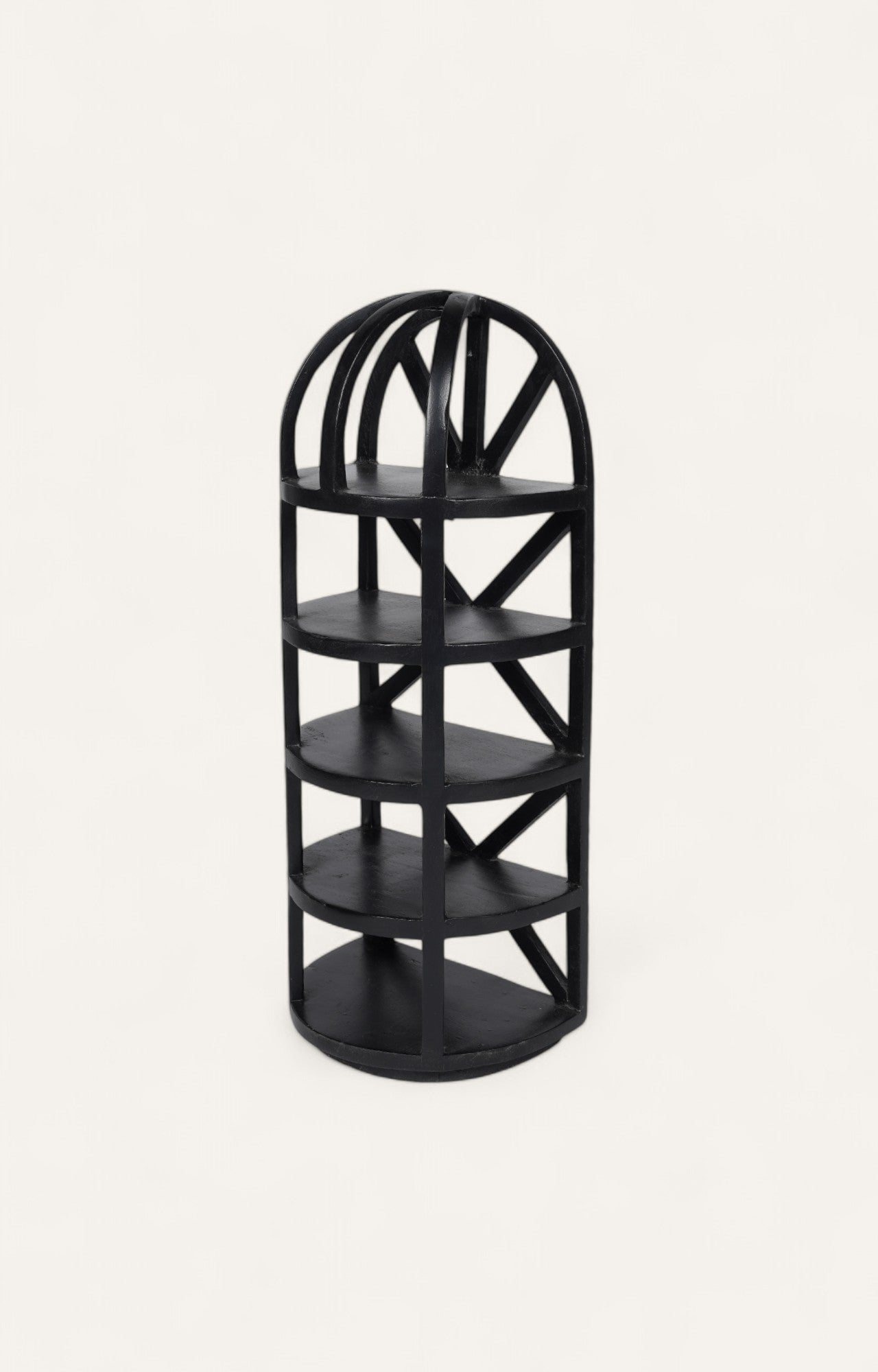 Arched Mini Book Tower in Black