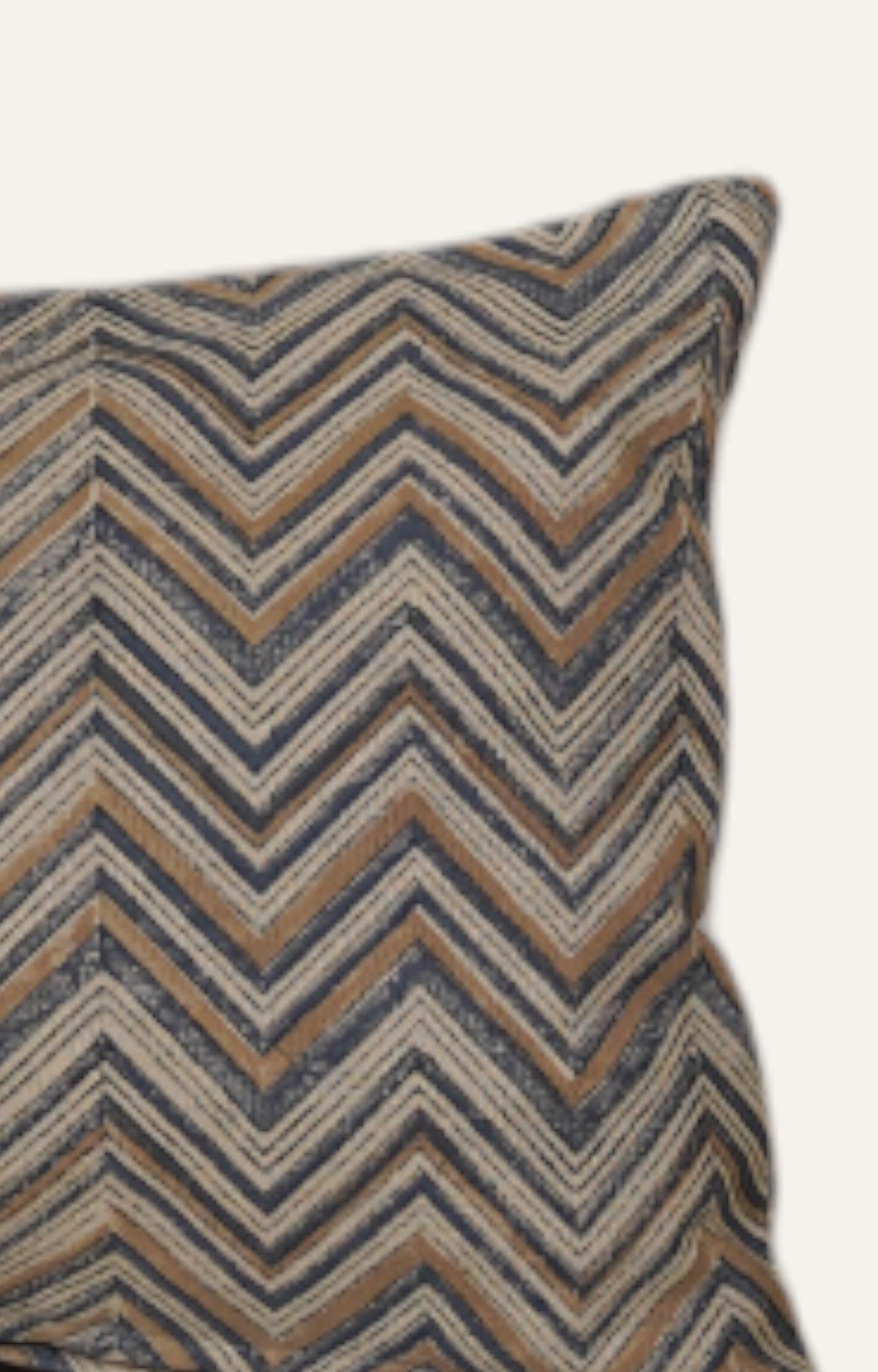 Zigzag Chevron Cotton Cushion Cover