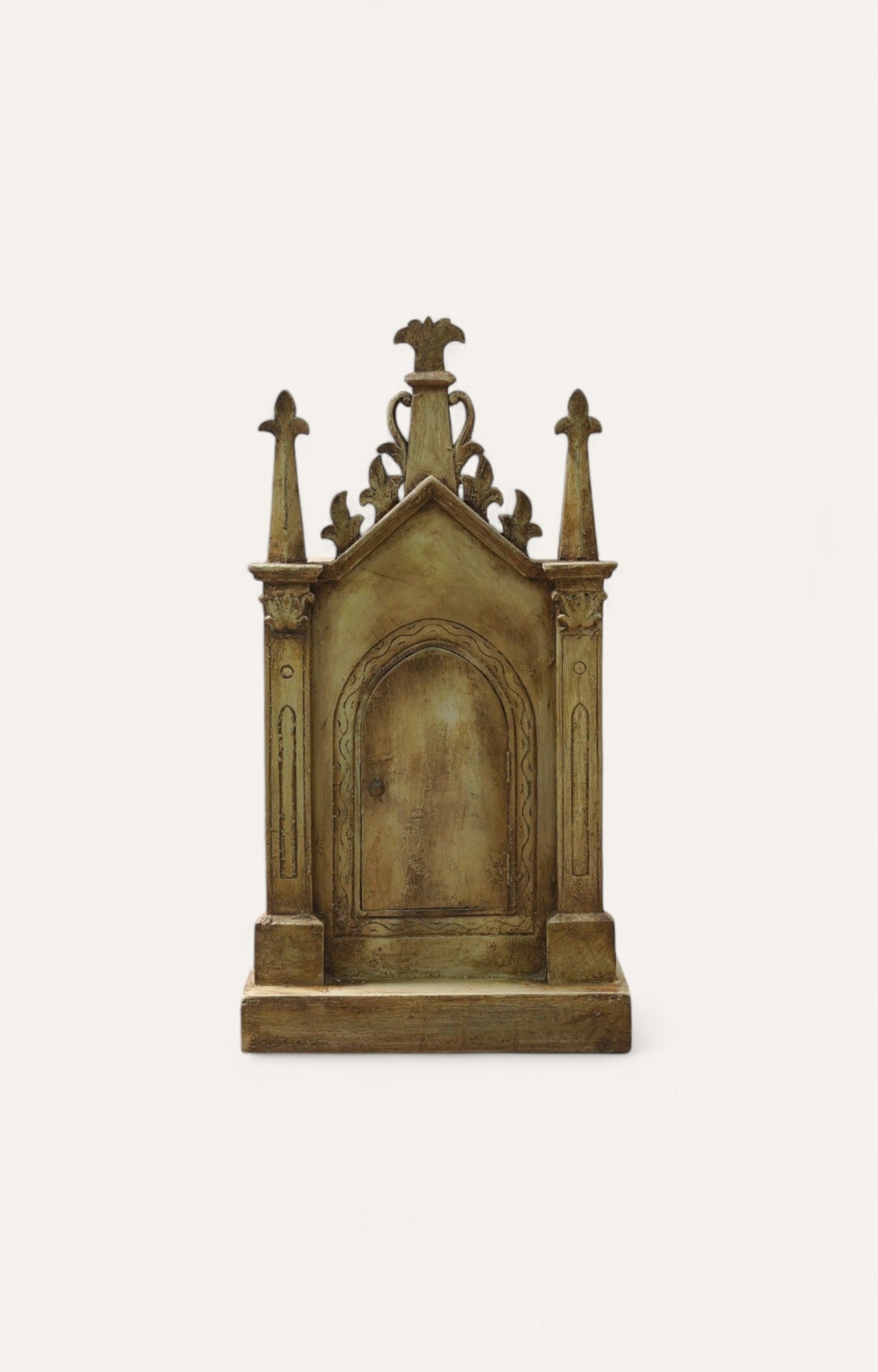 Gothic Revival Wooden Shrine Box