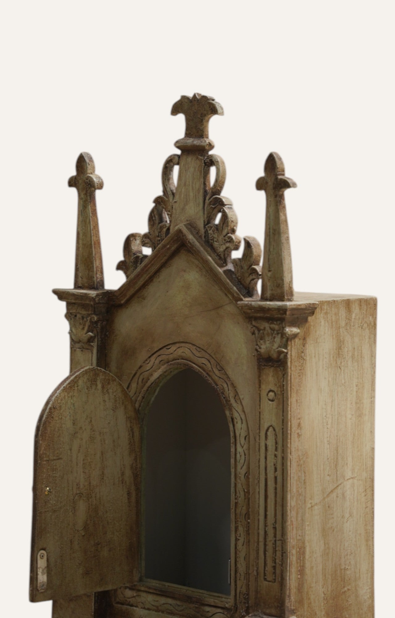 Gothic Revival Wooden Shrine Box