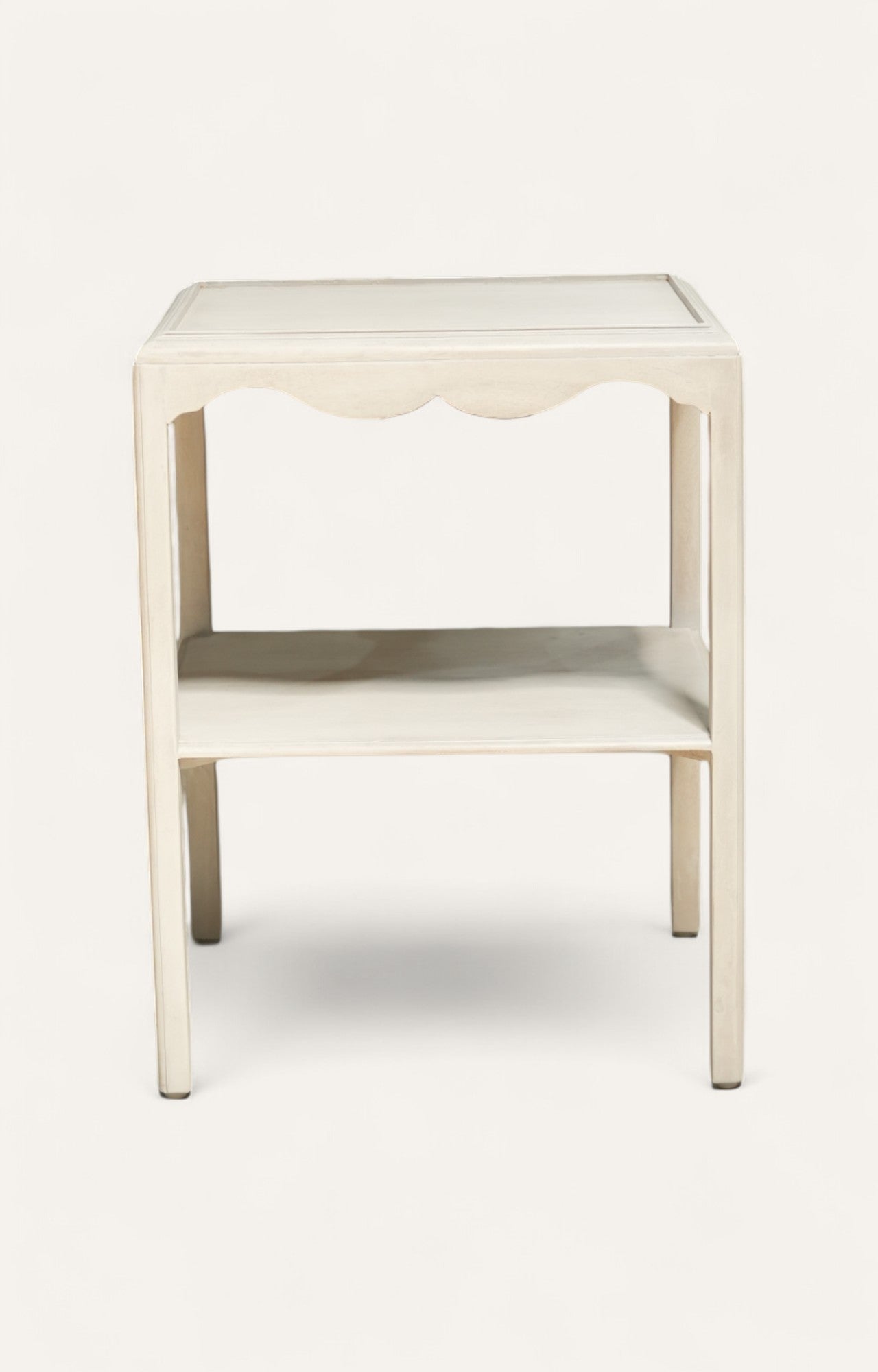 Scallopped Side table