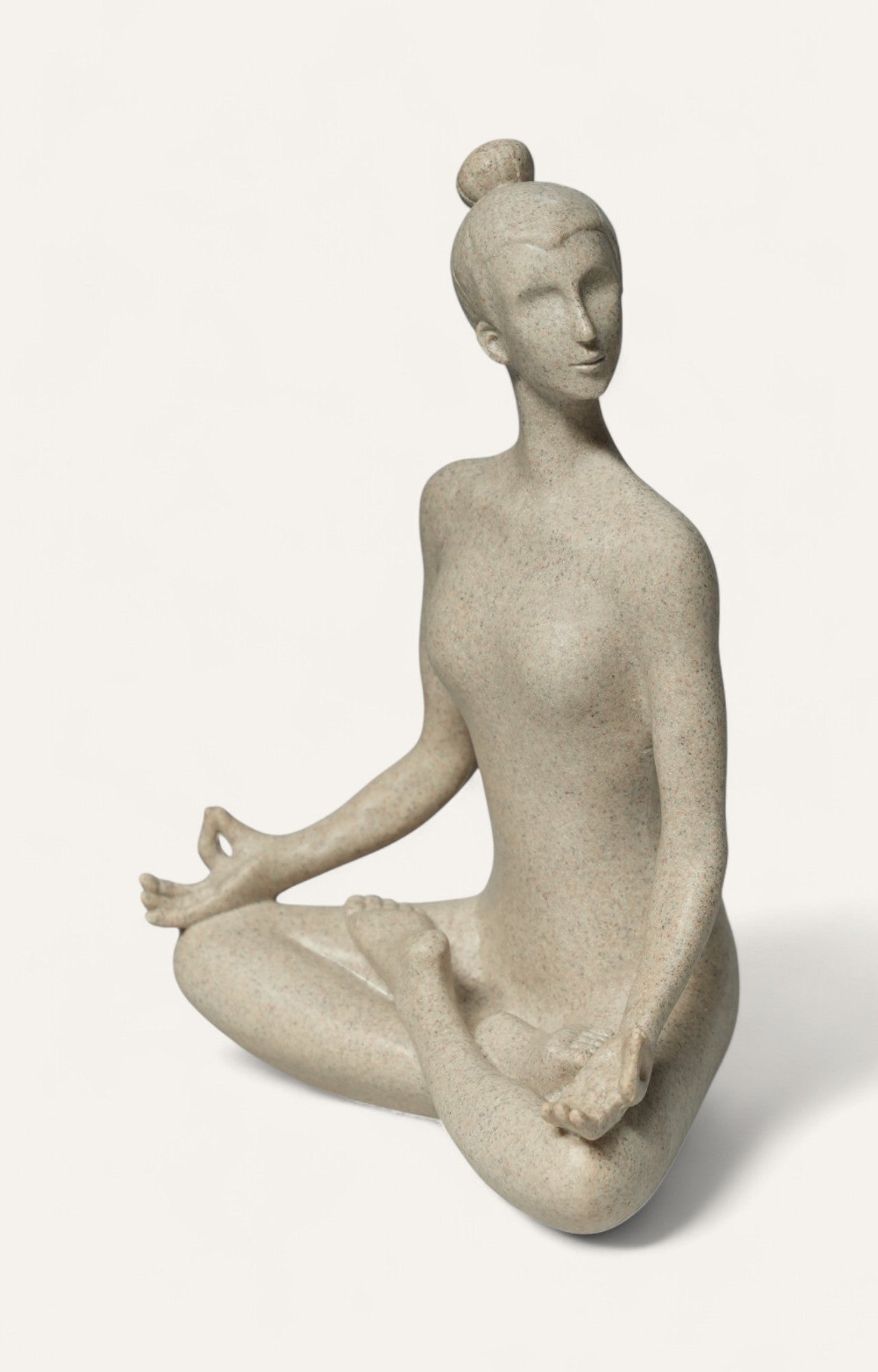 Meditative Yoga Pose Sculpture