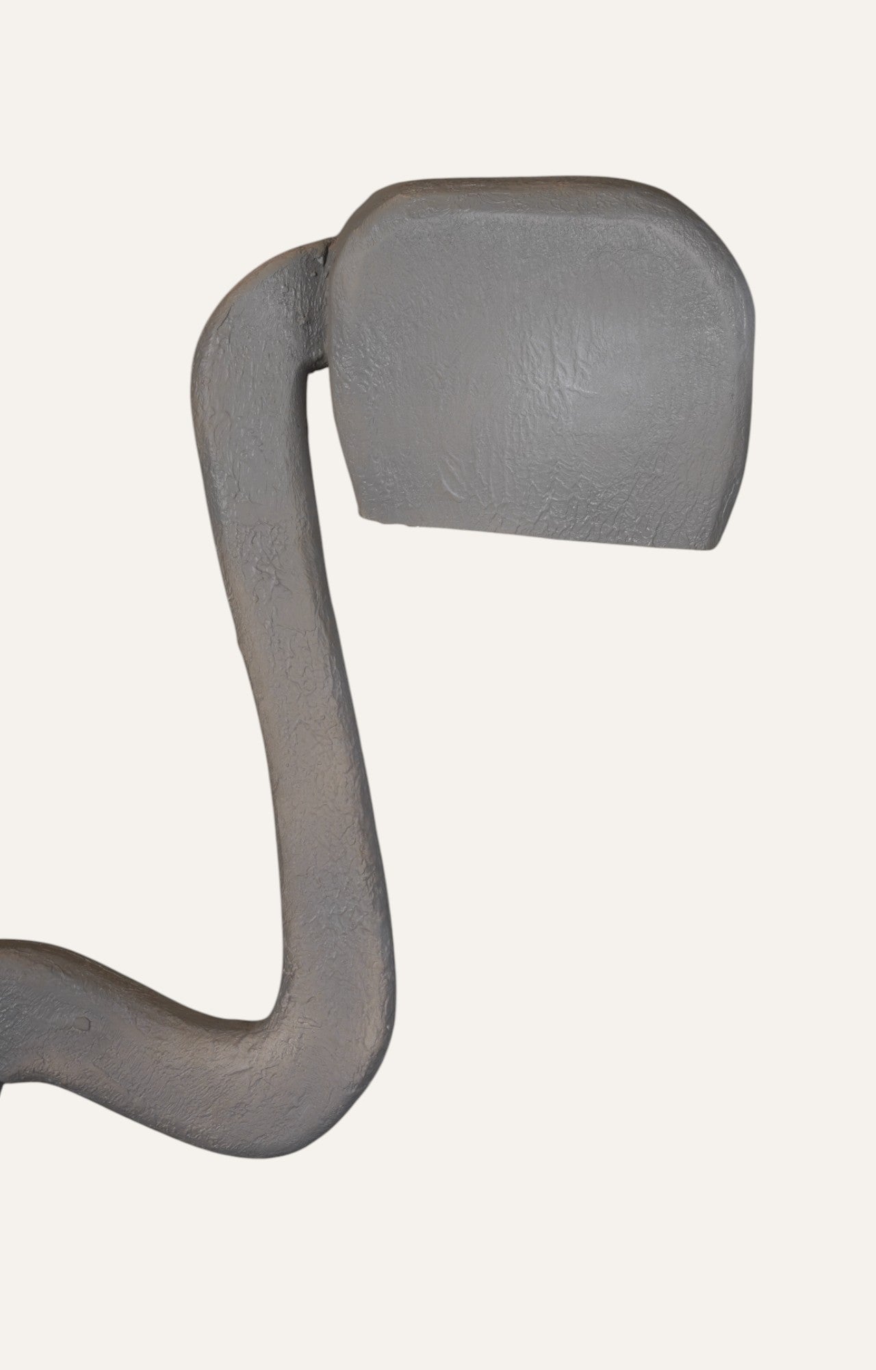 Sculptural Patina Mushroom Floor Lamp