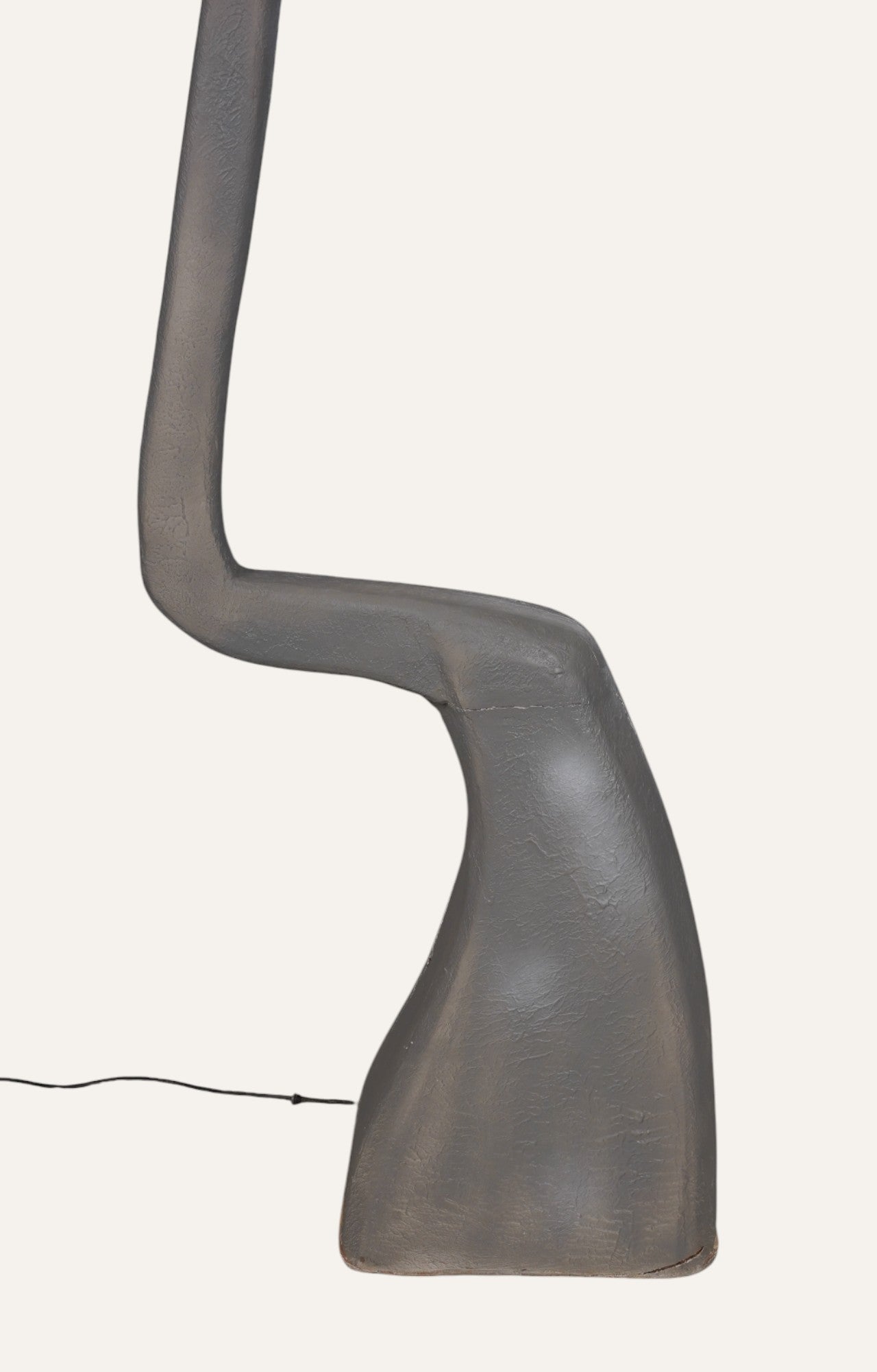 Sculptural Patina Mushroom Floor Lamp