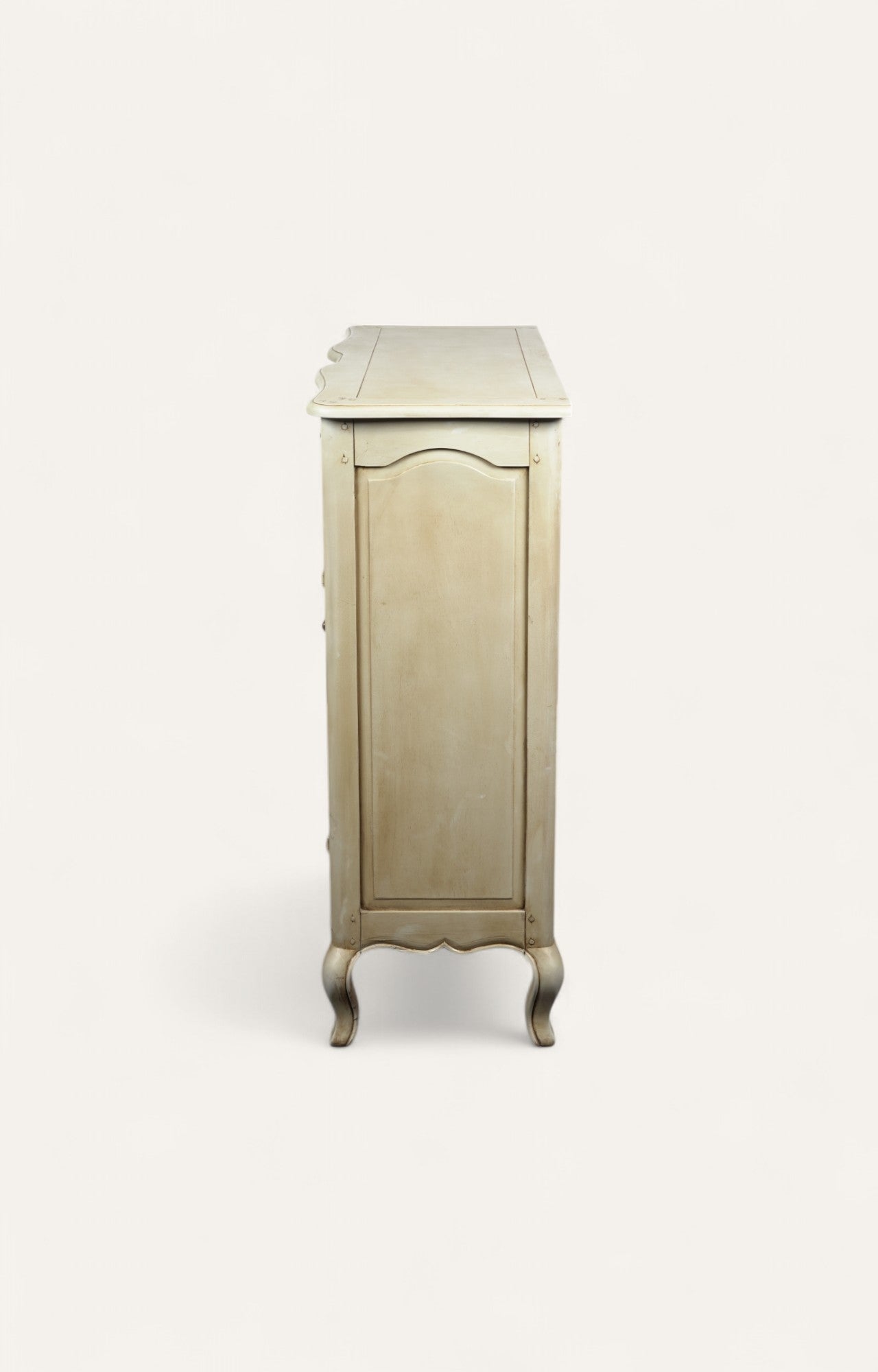 Maison de Luxe Painted Buffet Cabinet in French Grey