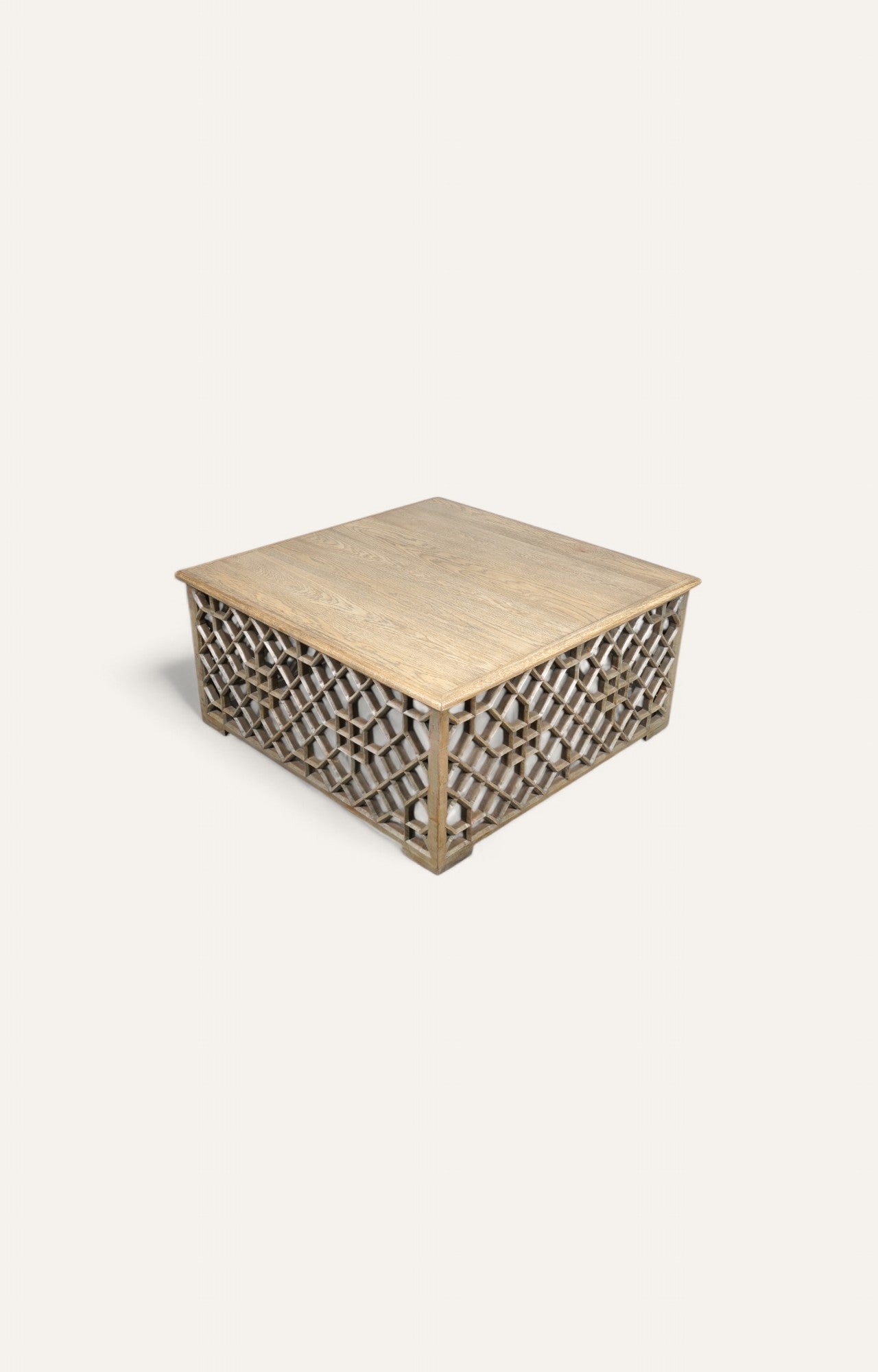 Intricate Netted Square Table