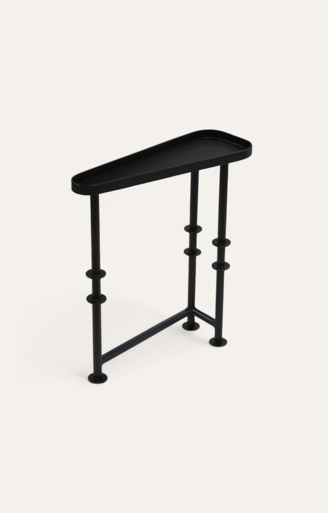 Sculptural Metal Side Tables