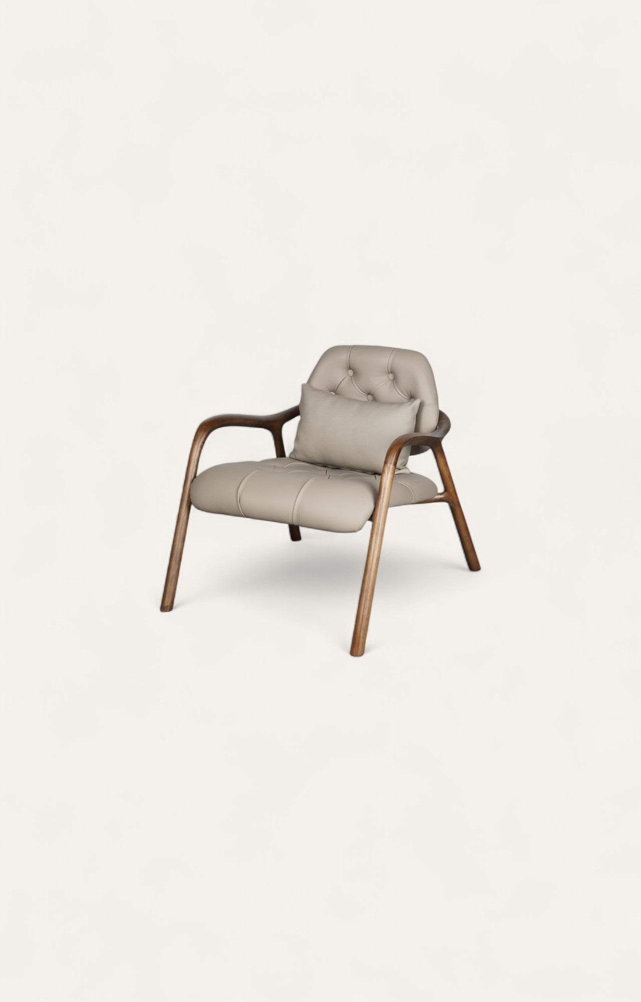 Sculptural Modern Armchair