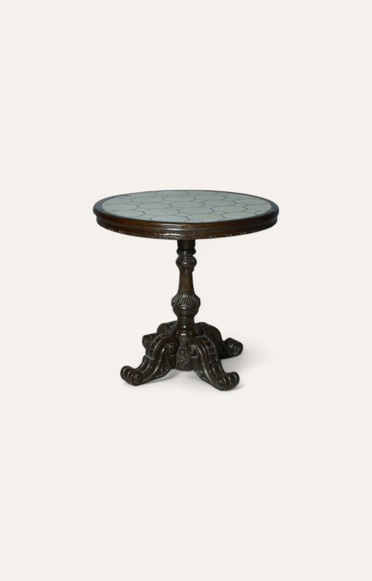 French Hand Carved Occasional Table