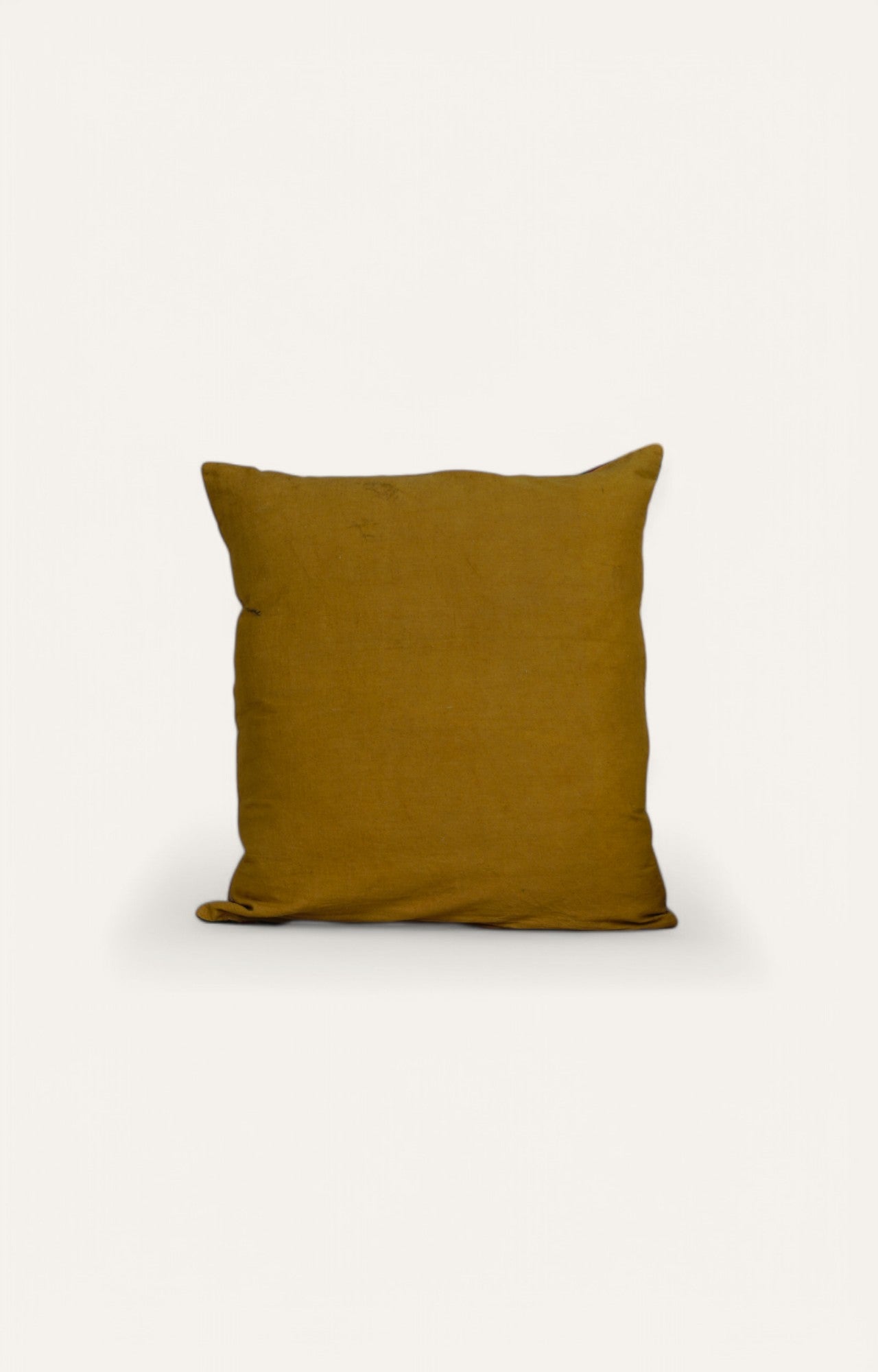 Embroidered Cushion with Classic Motif