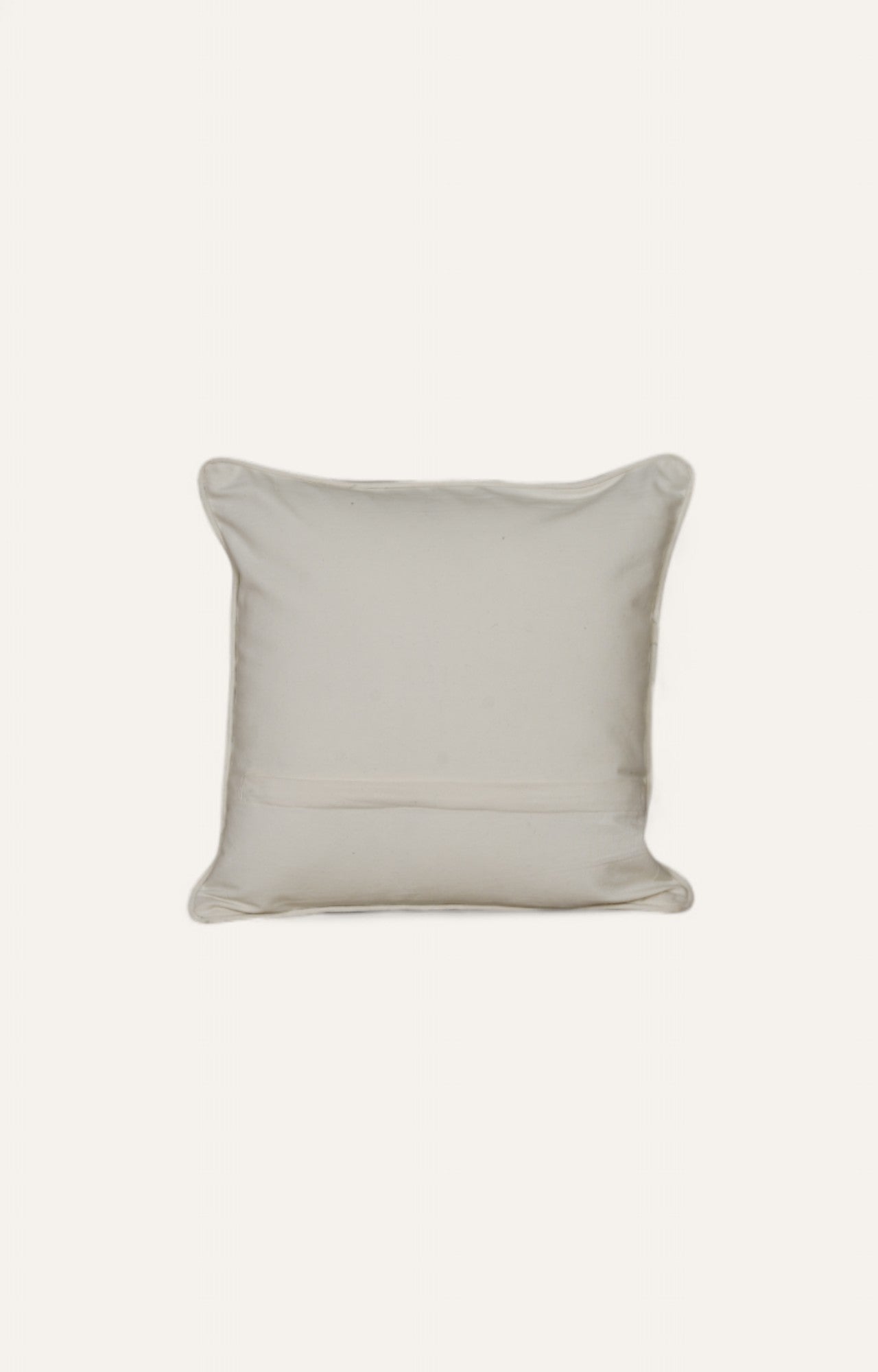 Black and White Floral Pattern Printed Cushion