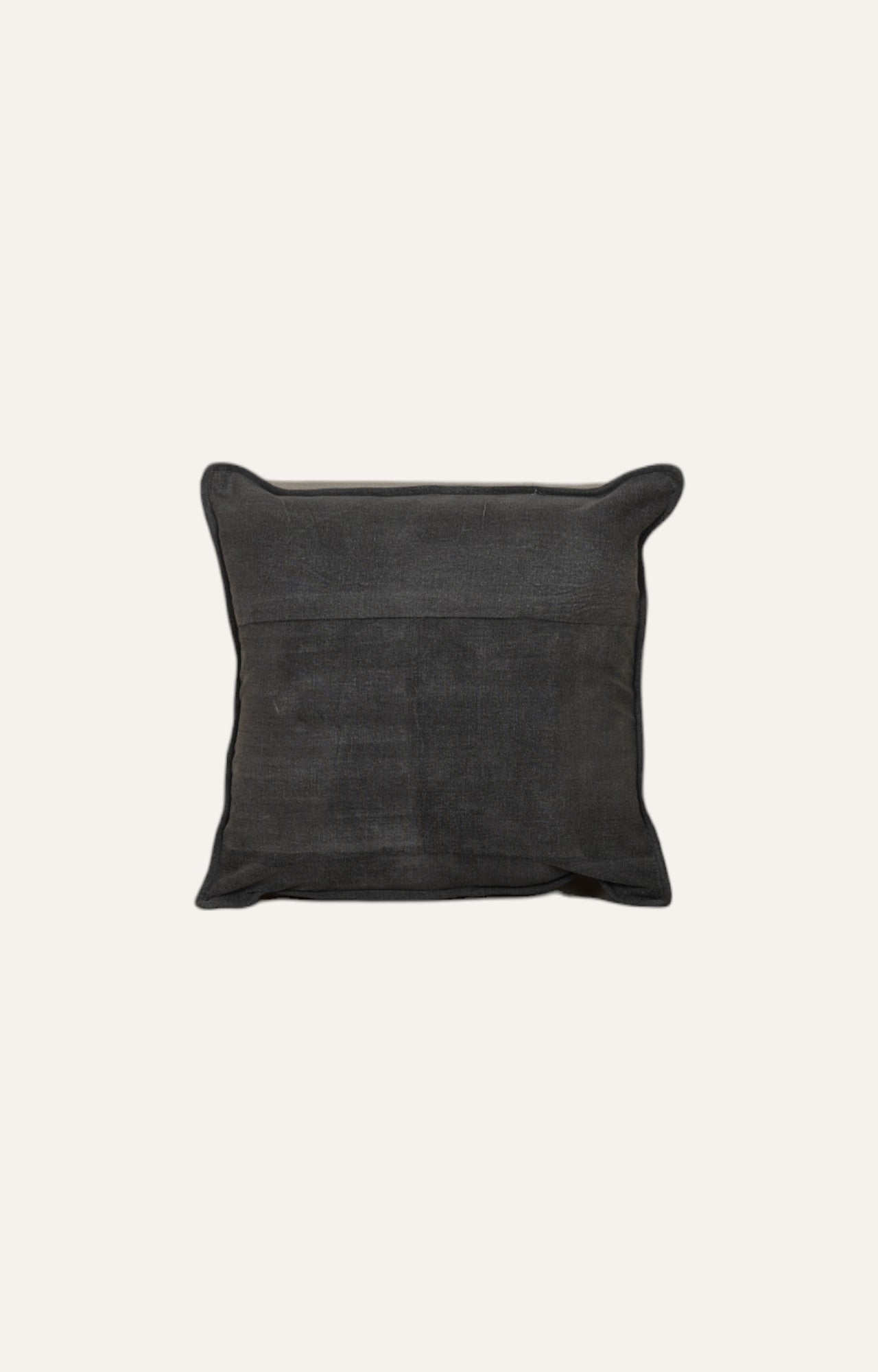 Monochromatic Black Printed Cushion