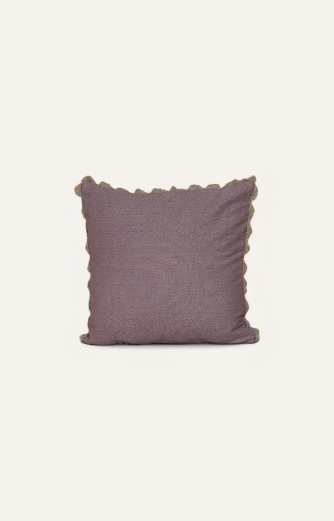 Minimal Mauve Printed Cushion