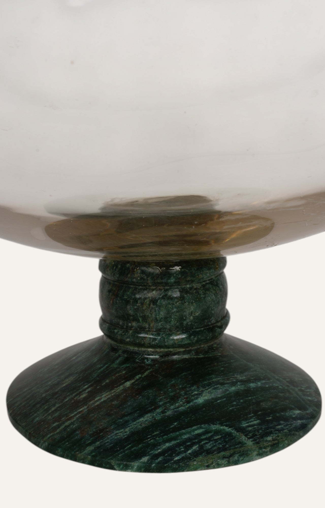 Classy Fruit Bowl with Jade Quartz Base